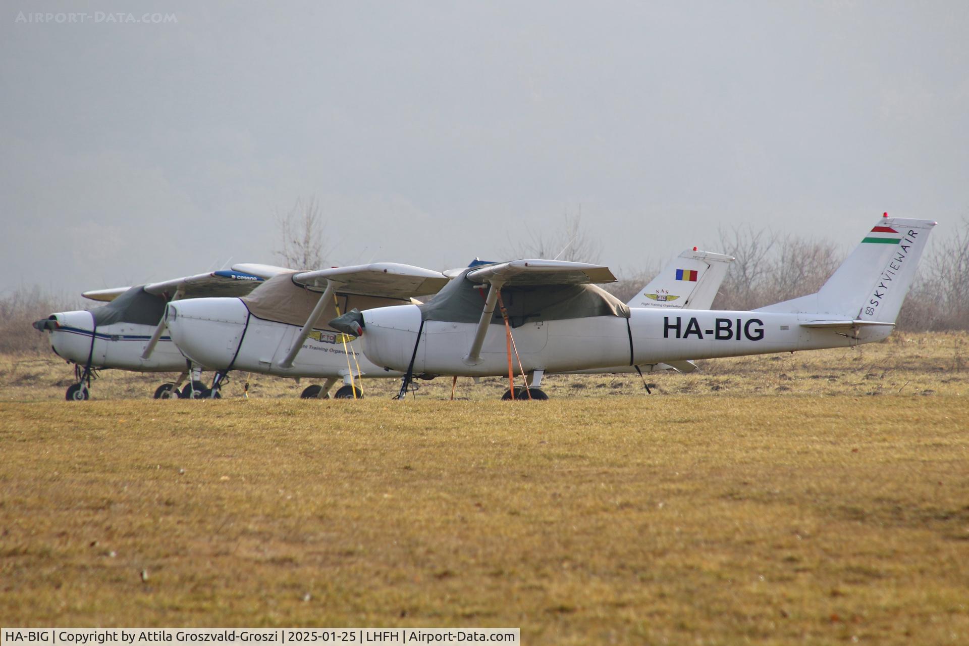 HA-BIG, 1967 Reims F150H C/N 0287, LHFH - Budakeszi, Farkashegy Airport, Hungary