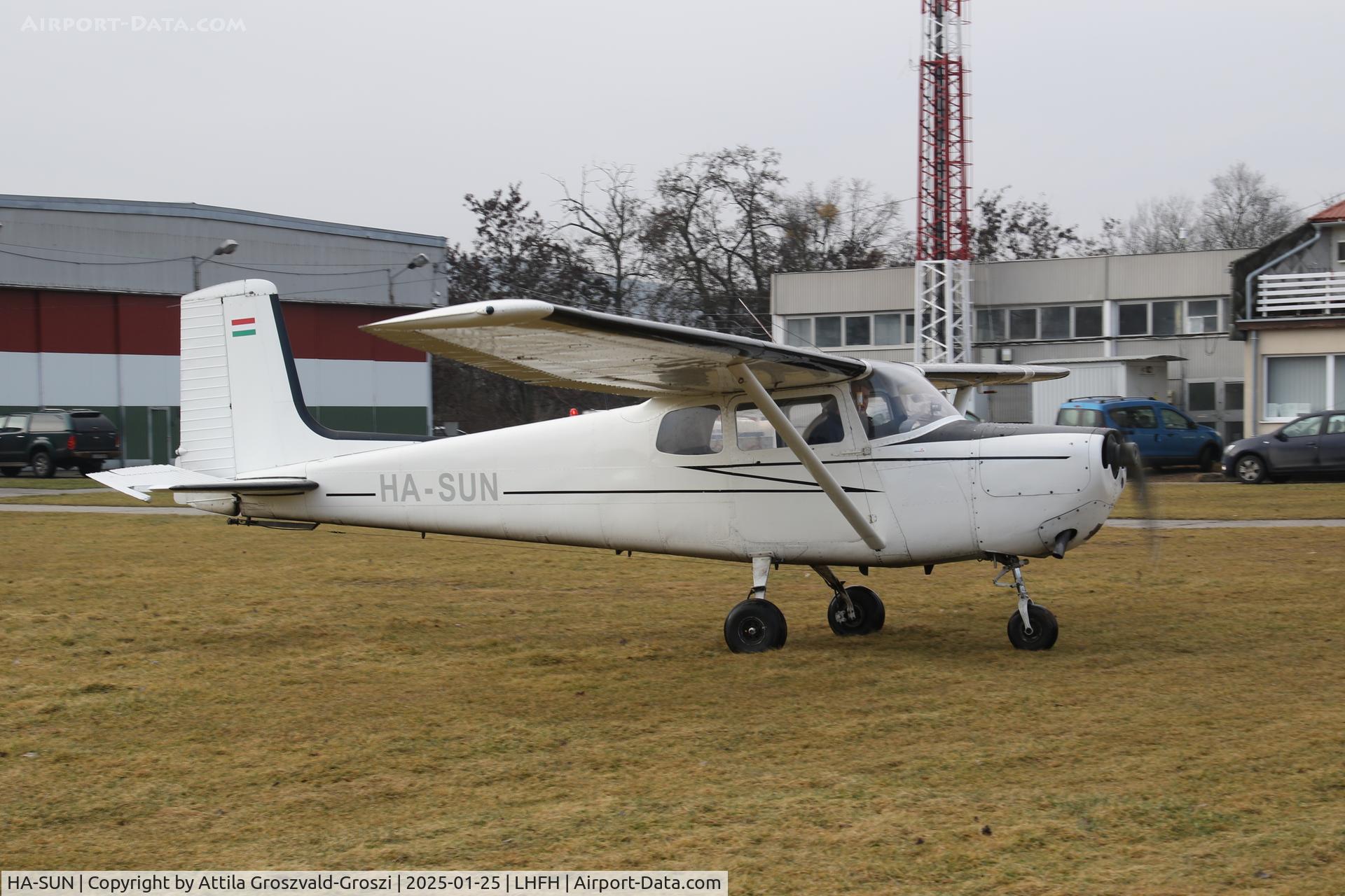 HA-SUN, 1958 Cessna 172 C/N 36536, LHFH - Budakeszi, Farkashegy Airport, Hungary