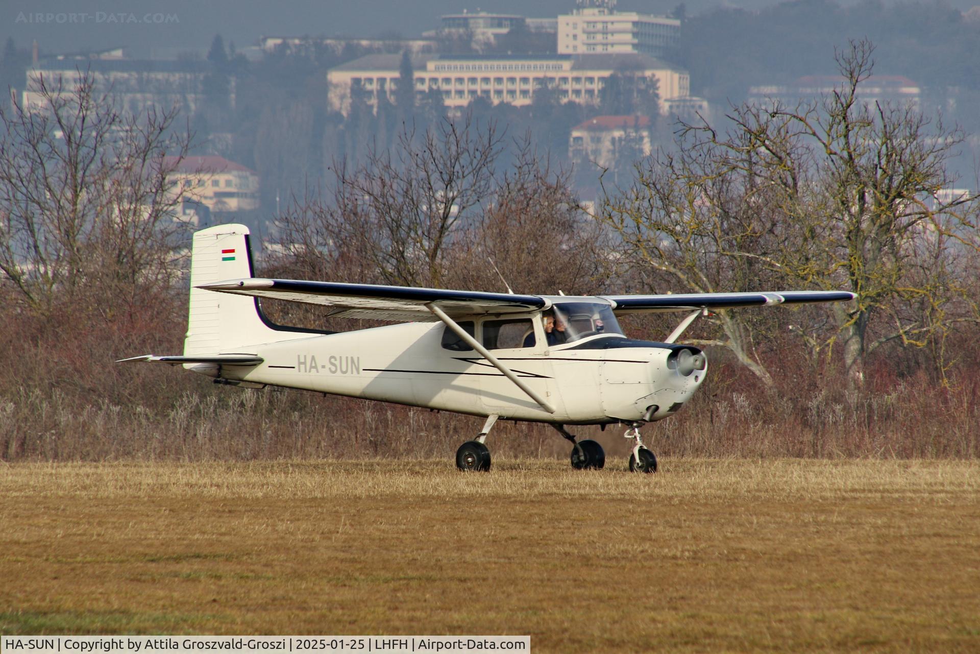 HA-SUN, 1958 Cessna 172 C/N 36536, LHFH - Budakeszi, Farkashegy Airport, Hungary