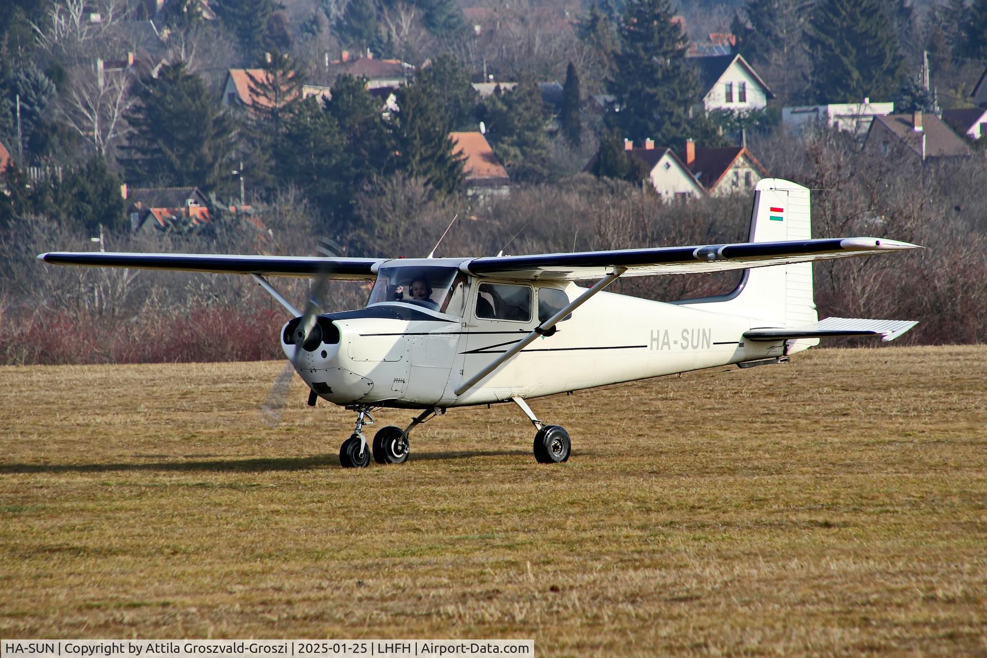 HA-SUN, 1958 Cessna 172 C/N 36536, LHFH - Budakeszi, Farkashegy Airport, Hungary