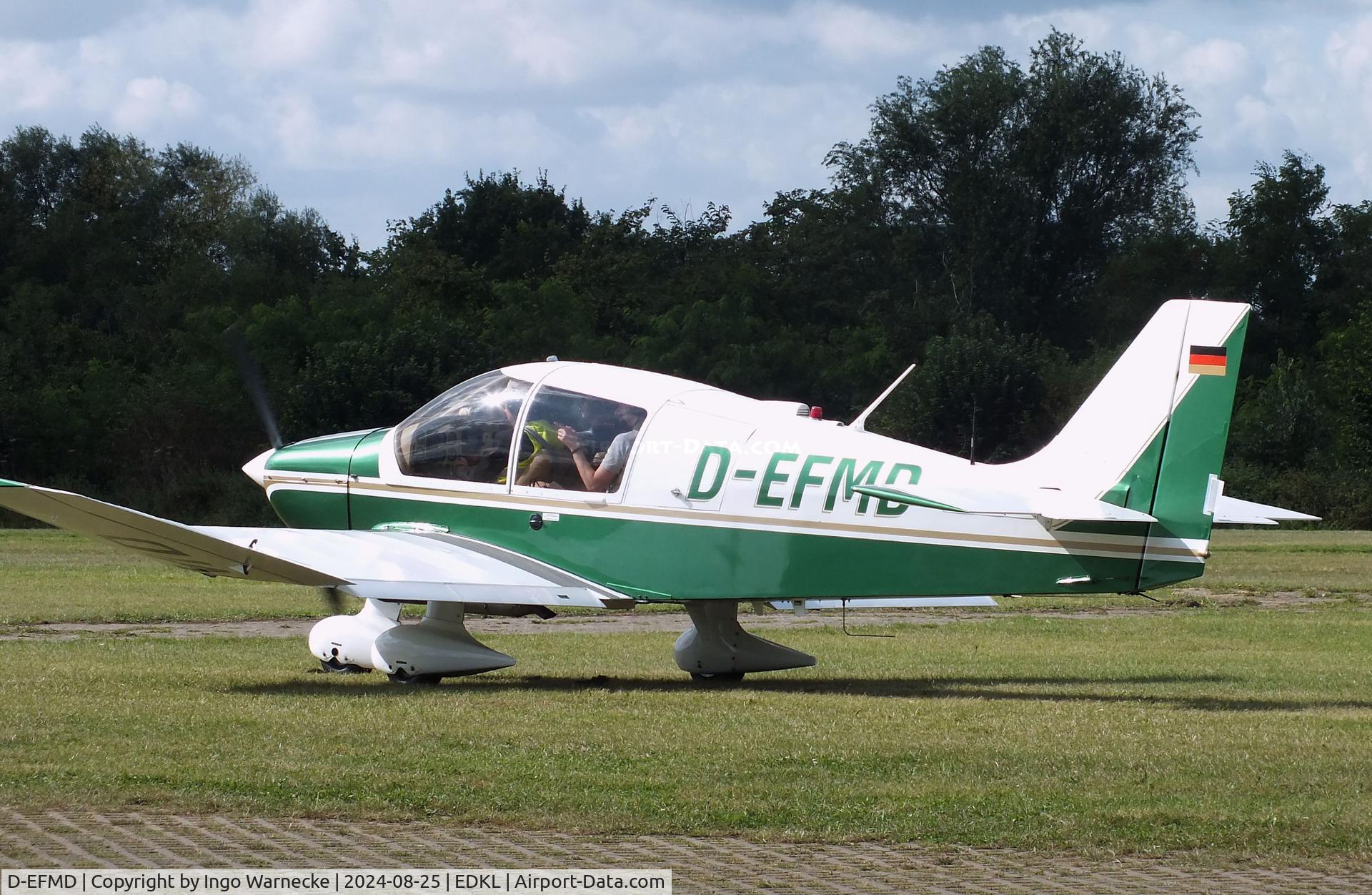 D-EFMD, Robin DR-400-180 Regent Regent C/N 1477, Robin DR.400-180 Regent at the 2024 Flugplatzfest Leverkusen airfield display