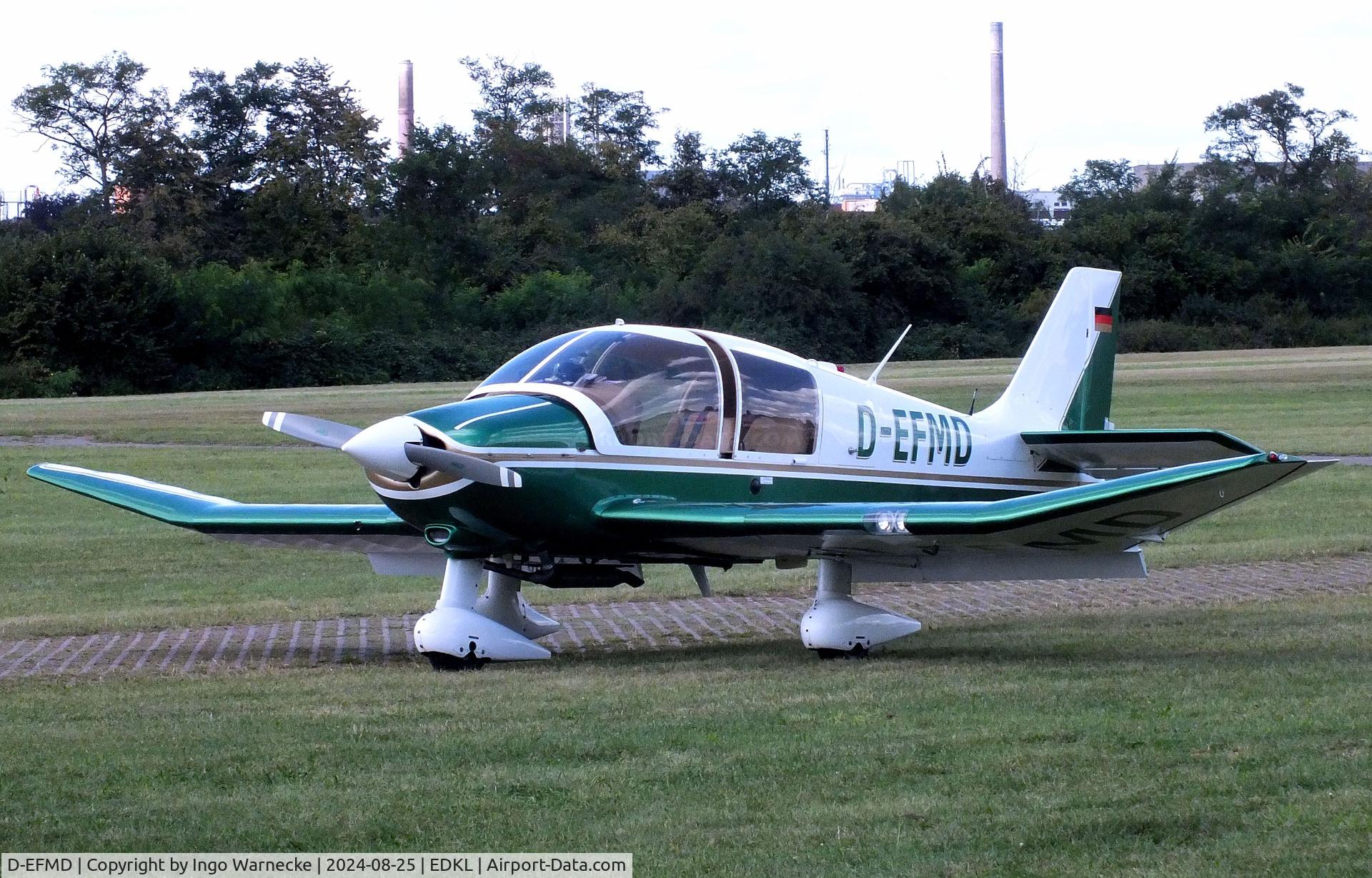 D-EFMD, Robin DR-400-180 Regent Regent C/N 1477, Robin DR.400-180 Regent at the 2024 Flugplatzfest Leverkusen airfield display