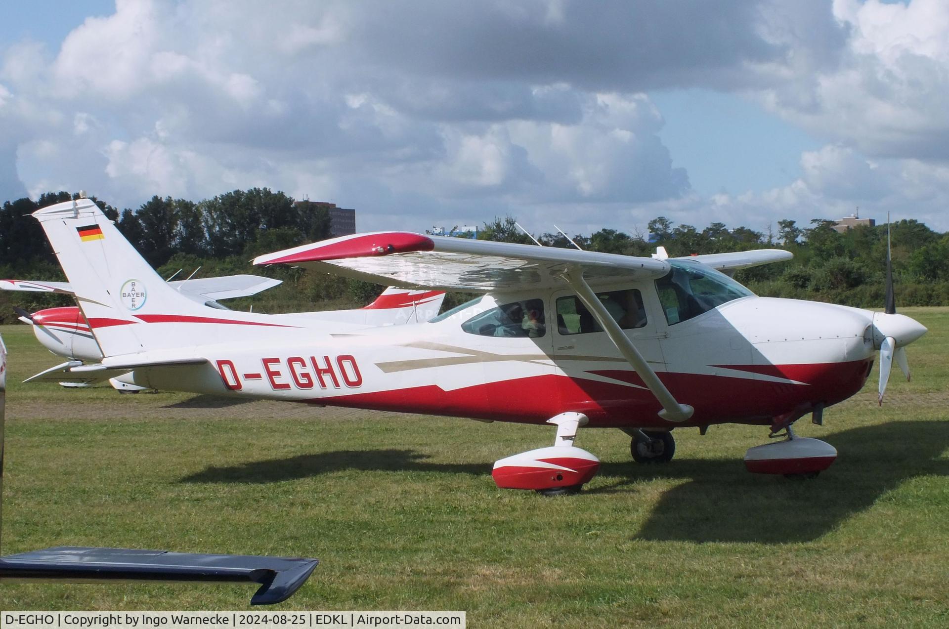 D-EGHO, Cessna 182P Skylane C/N 182-63484, Cessna 182P Skylane at the 2024 Flugplatzfest Leverkusen airfield display