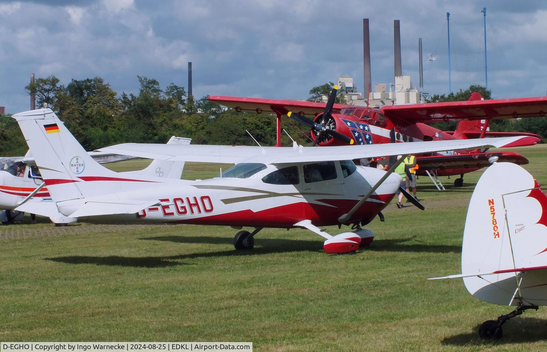D-EGHO, Cessna 182P Skylane C/N 182-63484, Cessna 182P Skylane at the 2024 Flugplatzfest Leverkusen airfield display