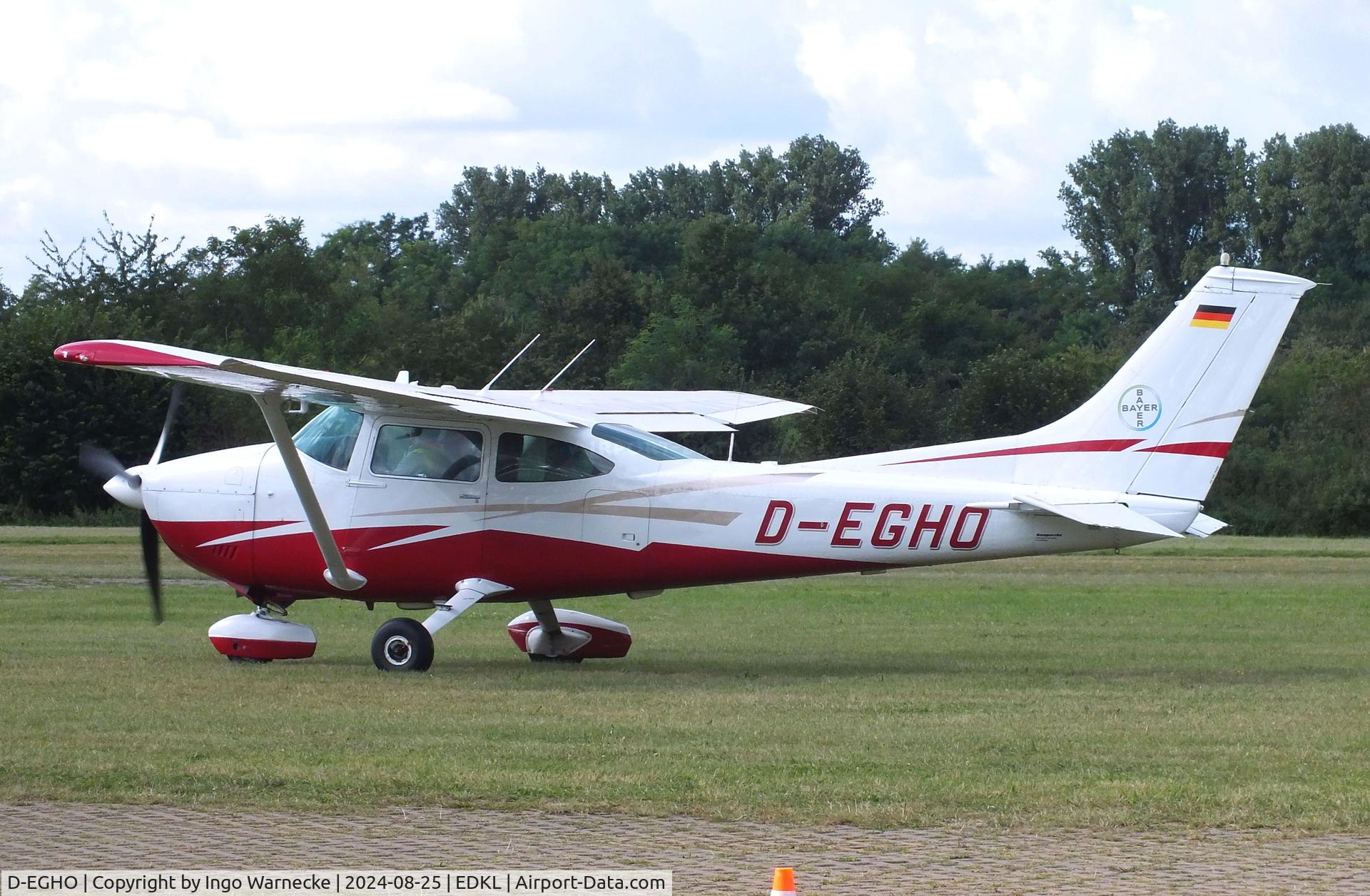 D-EGHO, Cessna 182P Skylane C/N 182-63484, Cessna 182P Skylane at the 2024 Flugplatzfest Leverkusen airfield display