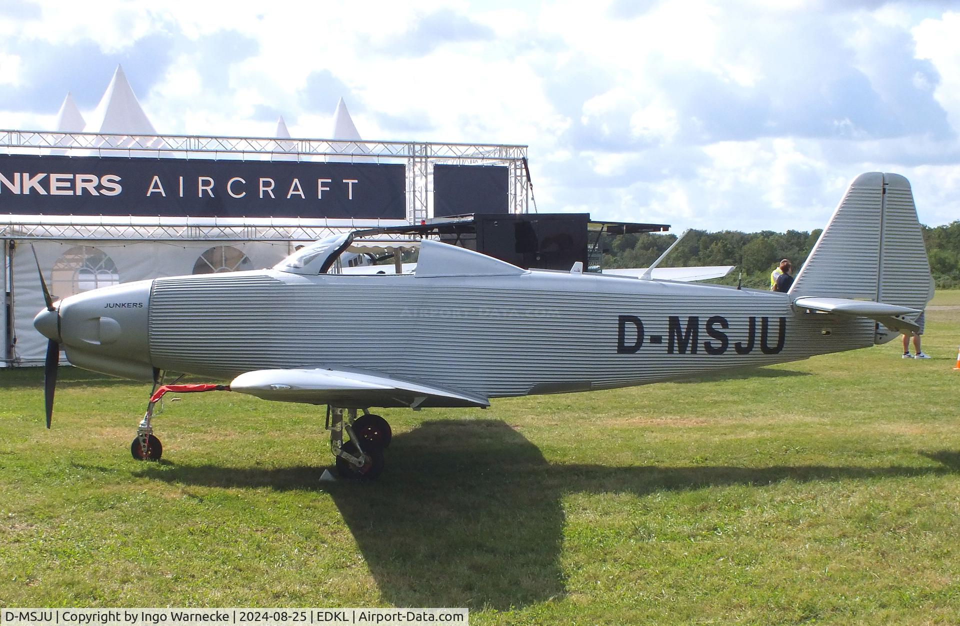D-MSJU, Junkers Flugzeugwerke AG A60 C/N not found_D-MSJU, Junkers Flugzeugwerke A60 at the 2024 Flugplatzfest Leverkusen airfield display