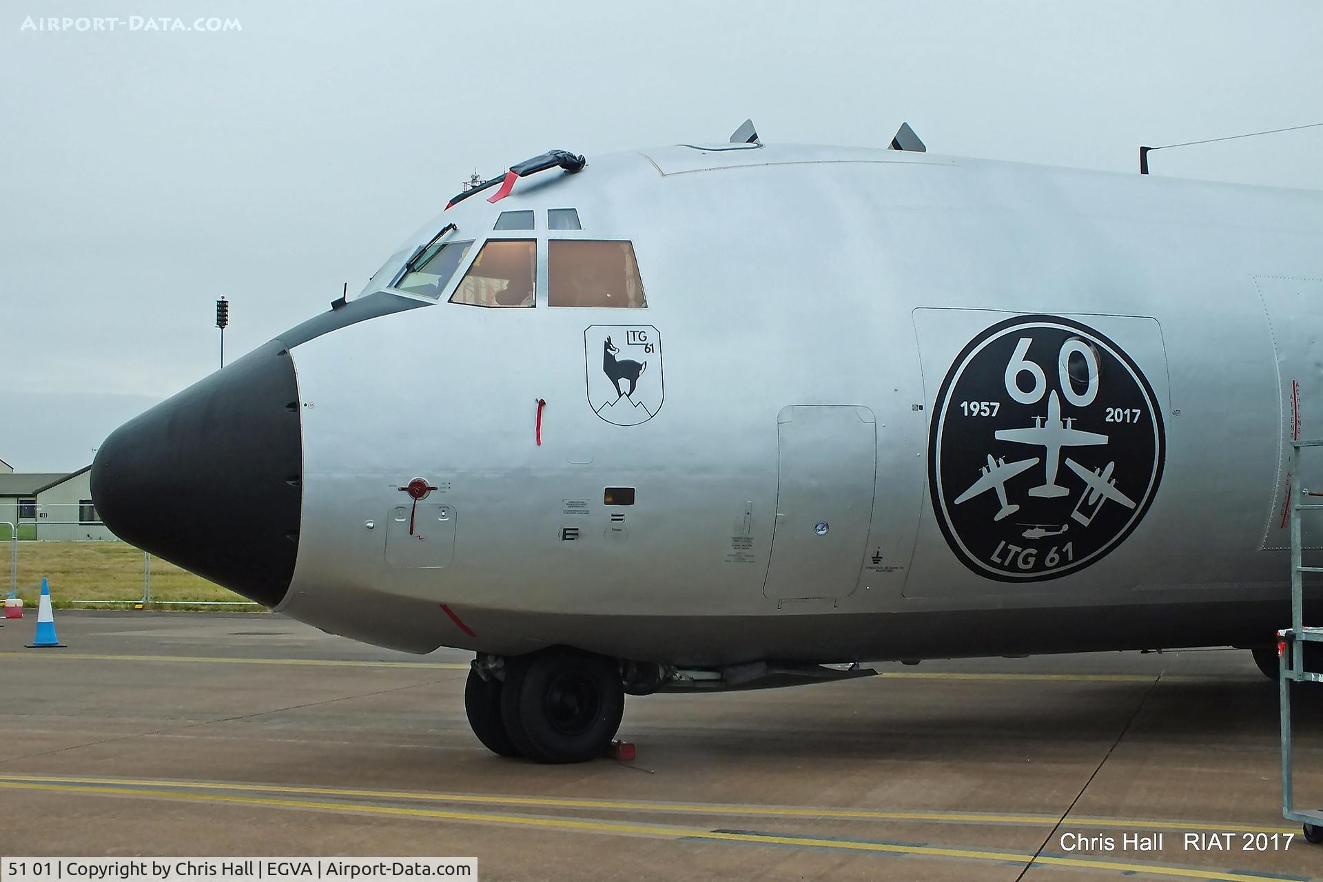 51 01, Transall C-160D C/N D138, RIAT 2017