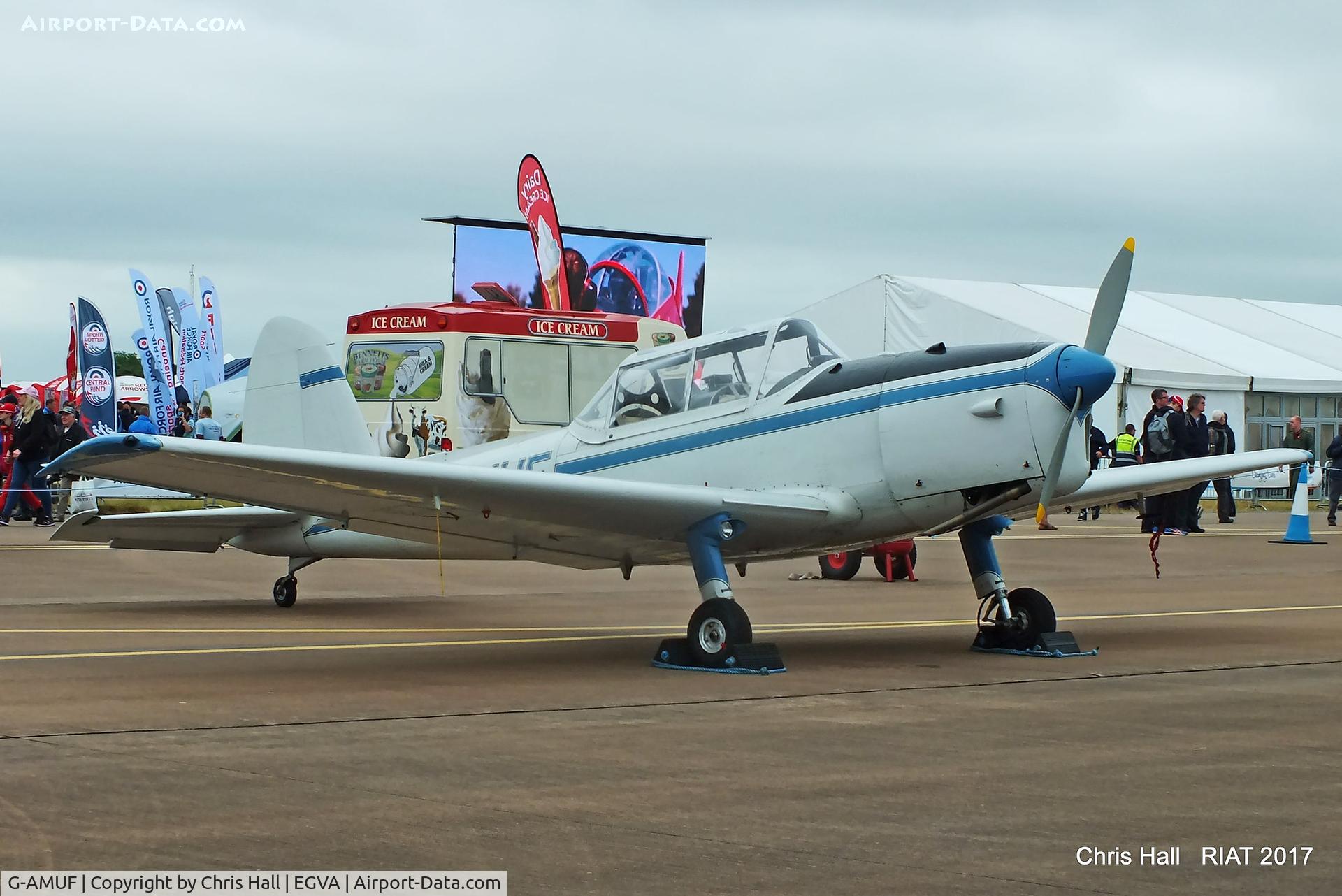 G-AMUF, 1952 De Havilland DHC-1 Chipmunk 21 C/N C1/0832, RIAT 2017
