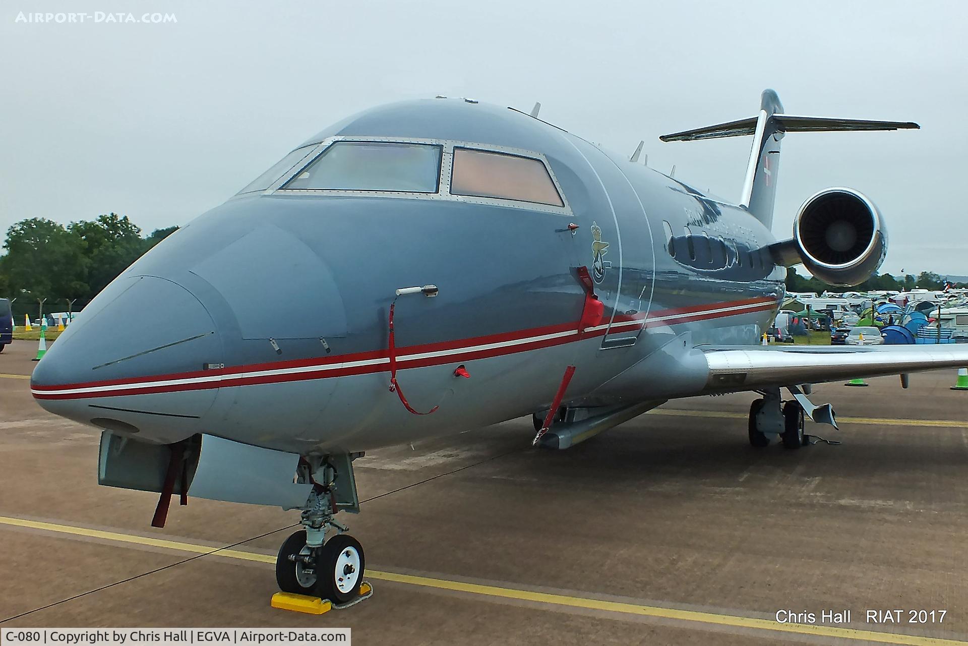C-080, 1998 Bombardier Challenger 604 (CL-600-2B16) C/N 5380, RIAT 2017