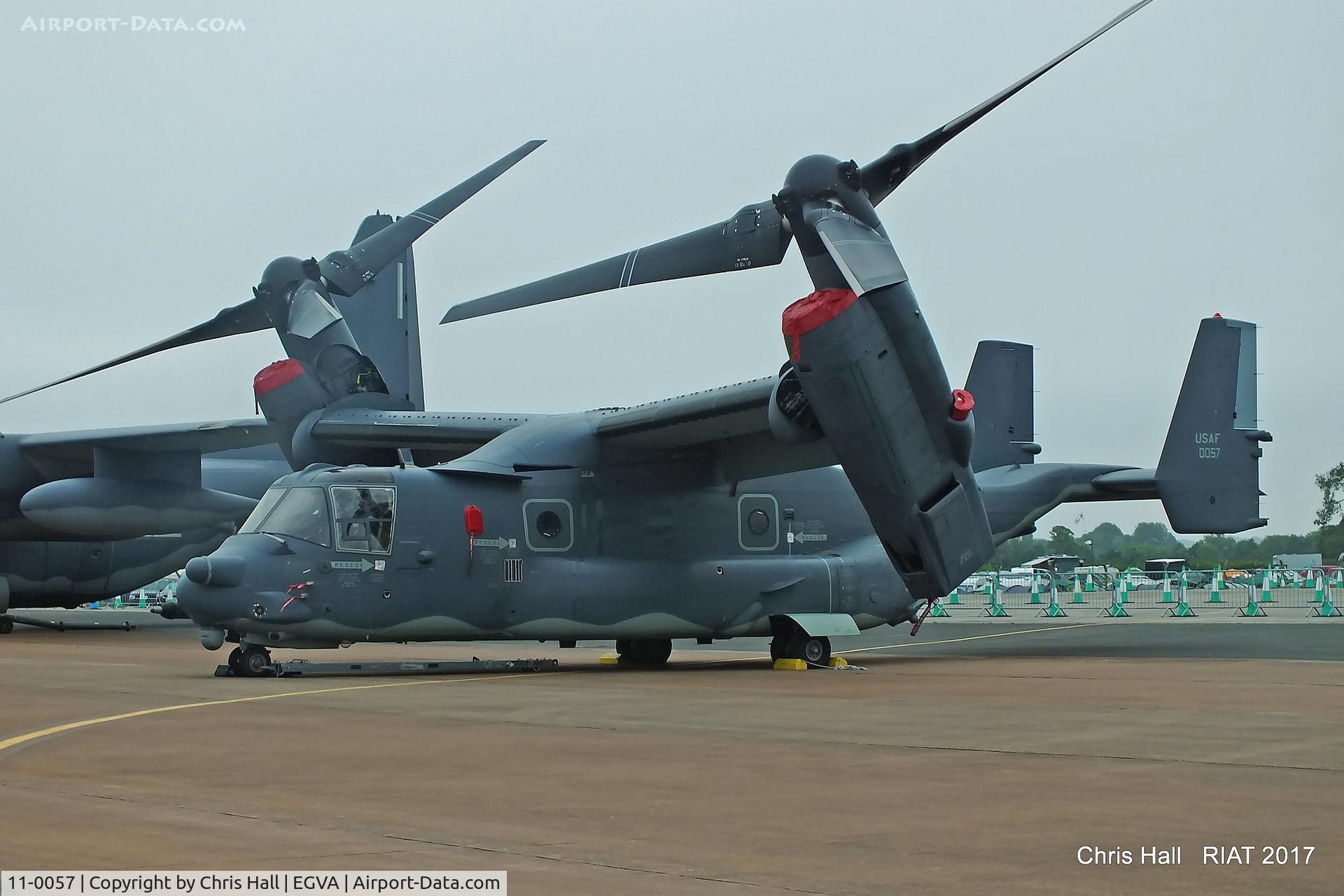 11-0057, 2011 Bell-Boeing CV-22B Osprey C/N D1038, RIAT 2017