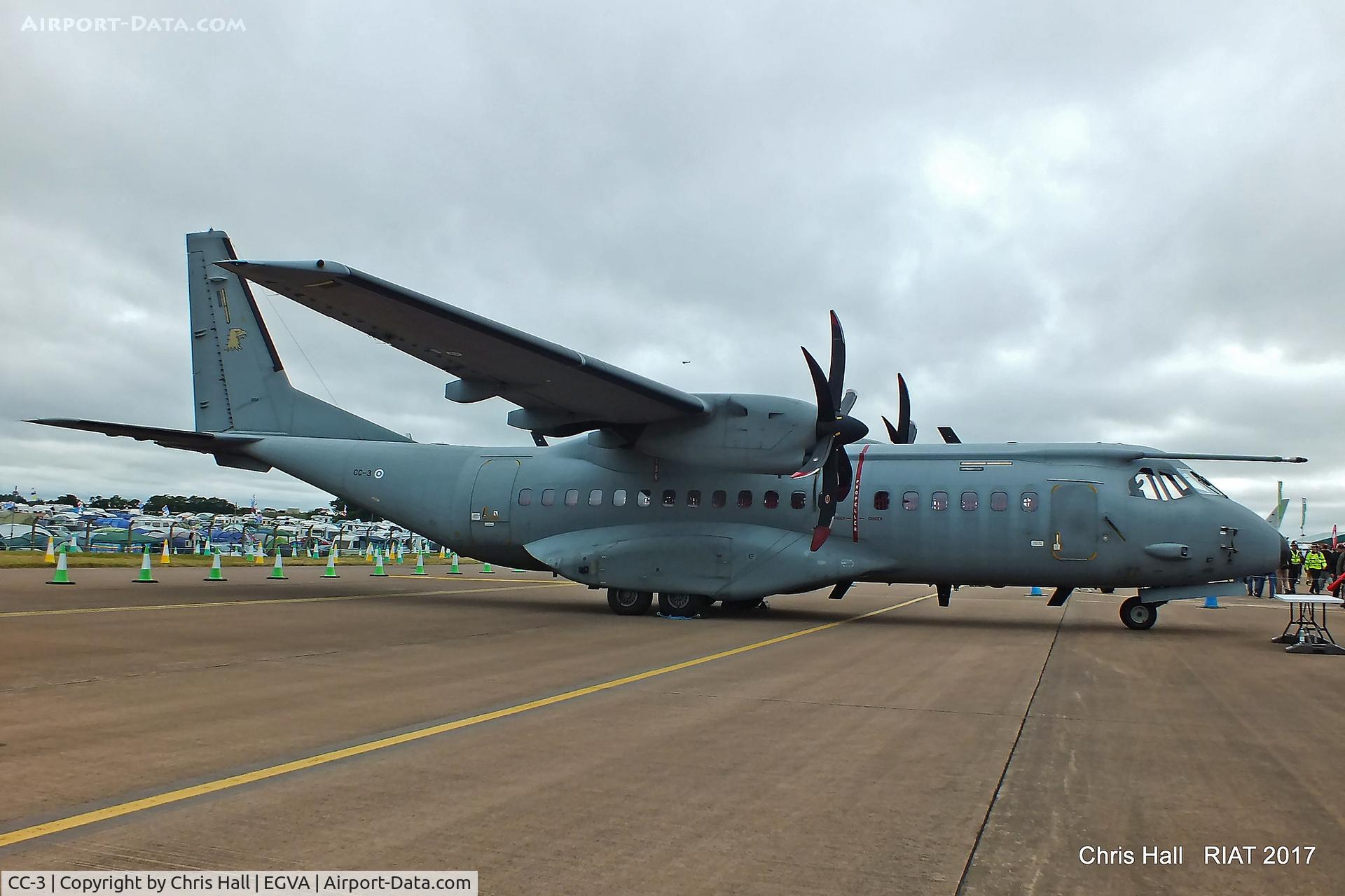 CC-3, 2011 CASA CN-295M C/N S-086, RIAT 2017