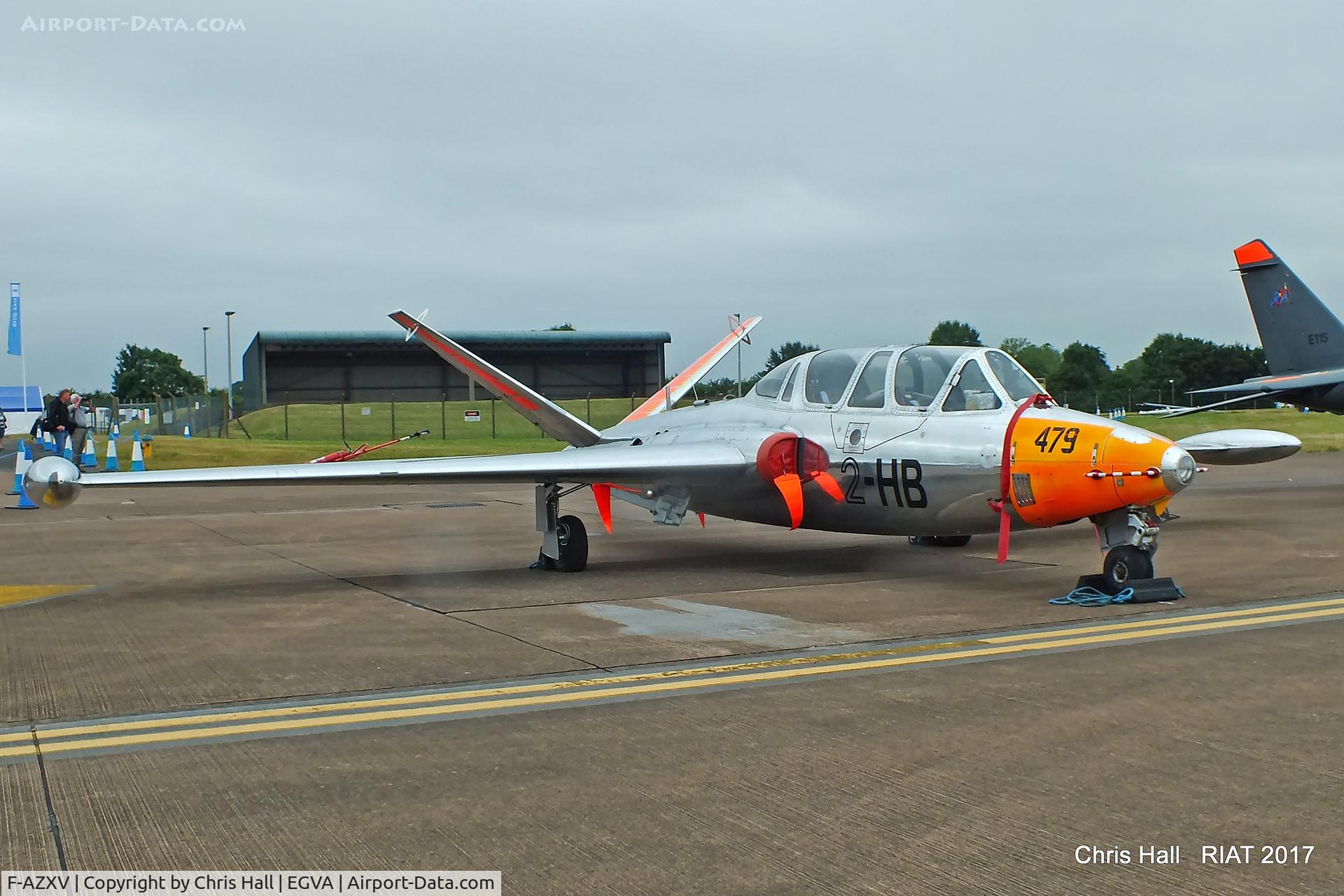 F-AZXV, Fouga CM-170 Magister C/N 479, RIAT 2017