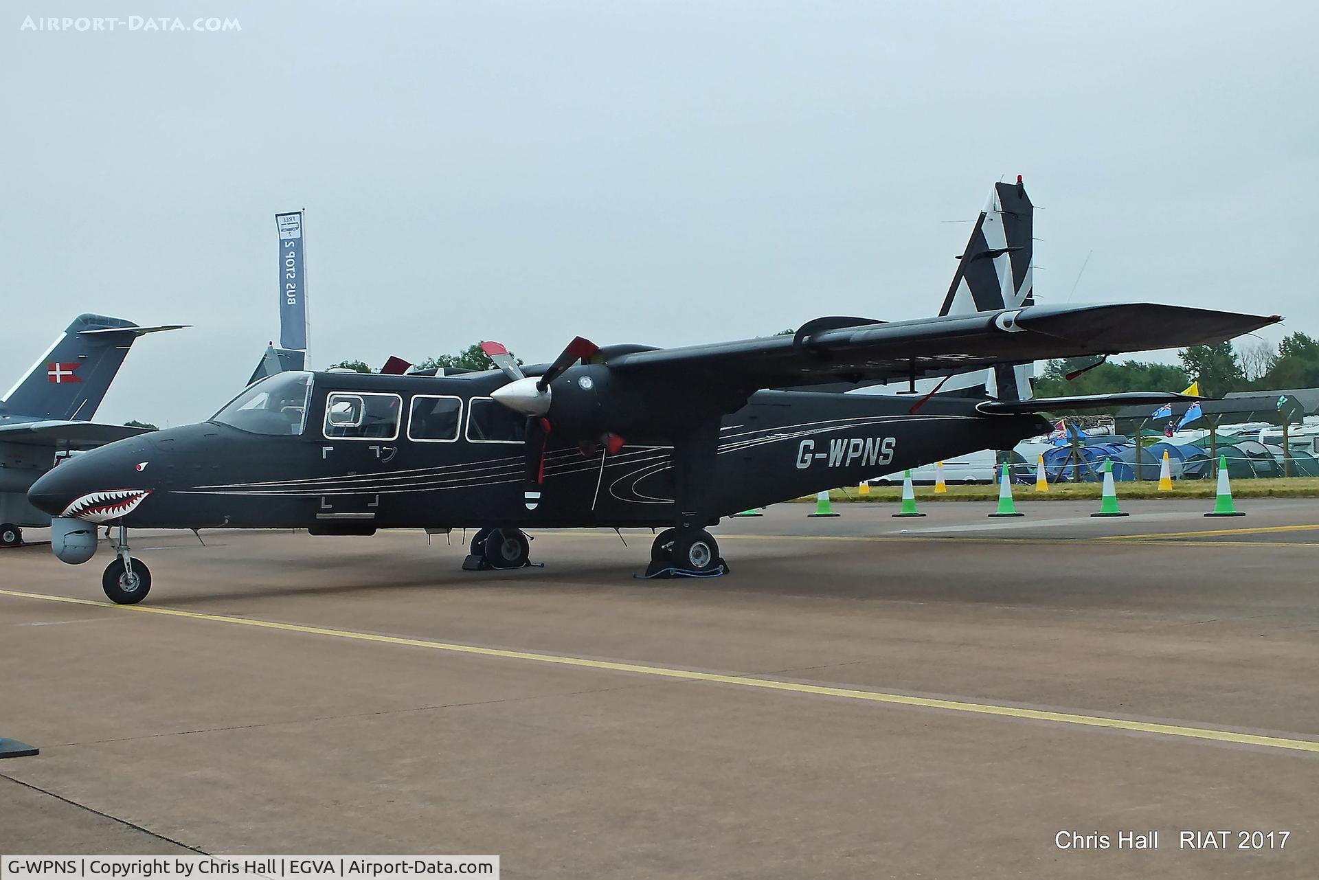 G-WPNS, 2002 Pilatus Britten-Norman BN-2T-4S Defender 4000 C/N 4011, RIAT 2017