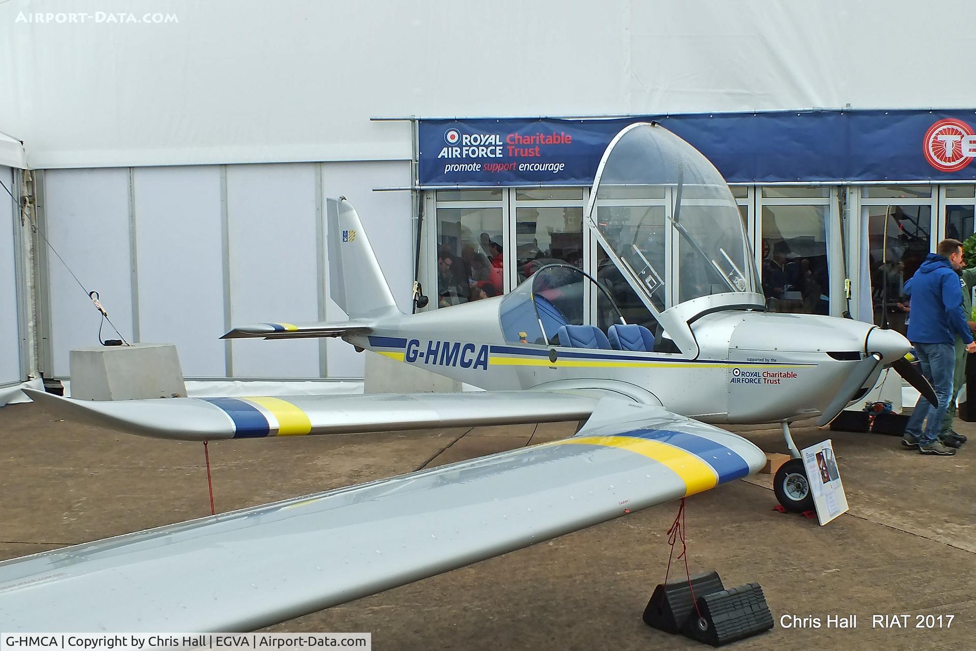 G-HMCA, 2009 Cosmik EV-97 TeamEurostar UK C/N 3321, RIAT 2017