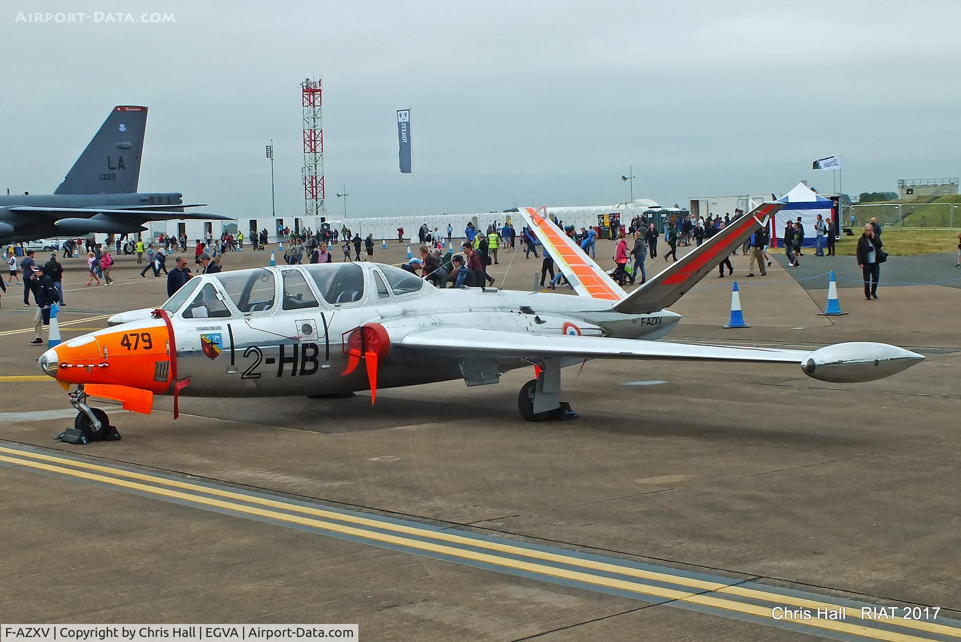 F-AZXV, Fouga CM-170 Magister C/N 479, RIAT 2017