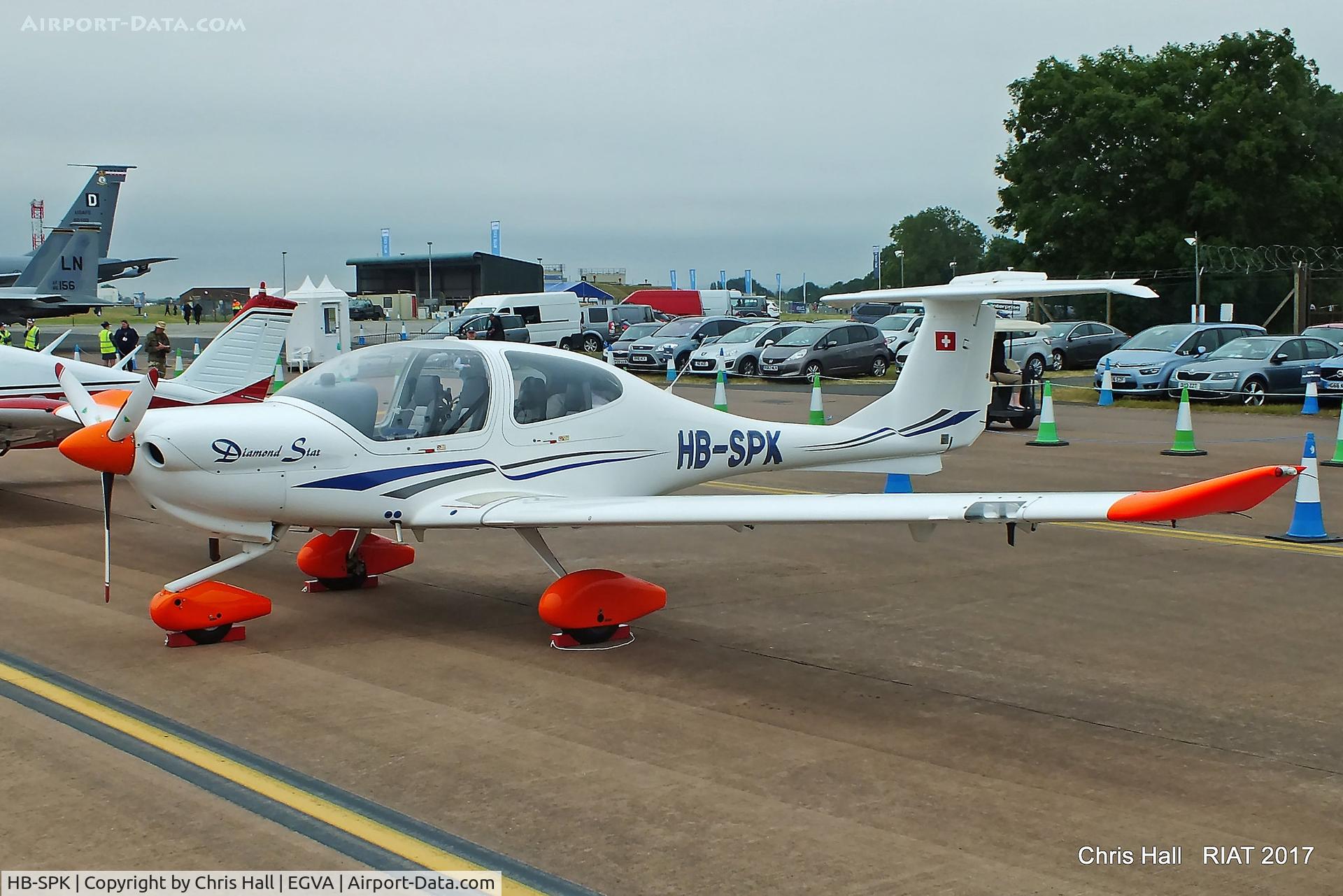 HB-SPK, 2001 Diamond DA-40 Diamond Star C/N 40.046, RIAT 2017