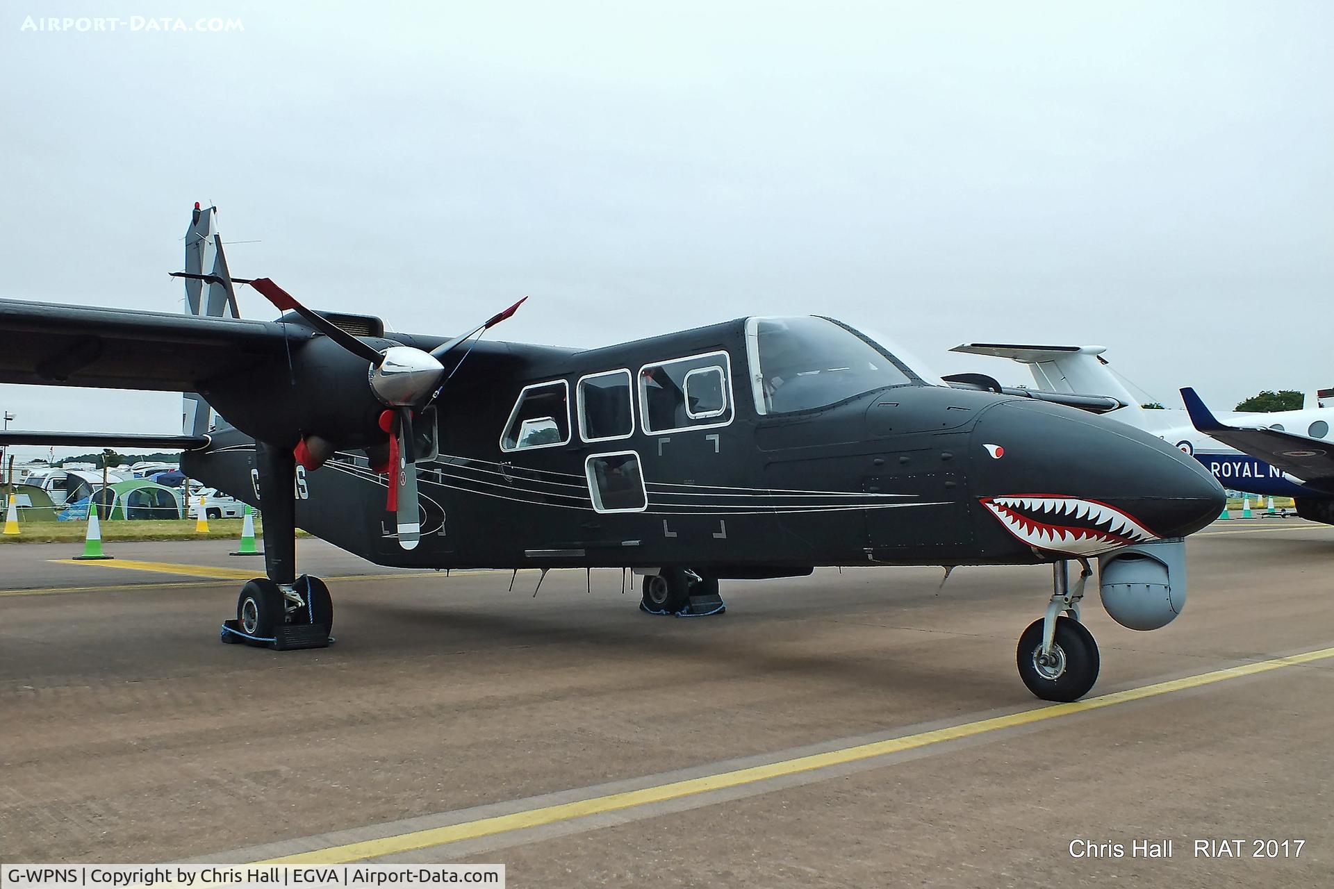 G-WPNS, 2002 Pilatus Britten-Norman BN-2T-4S Defender 4000 C/N 4011, RIAT 2017