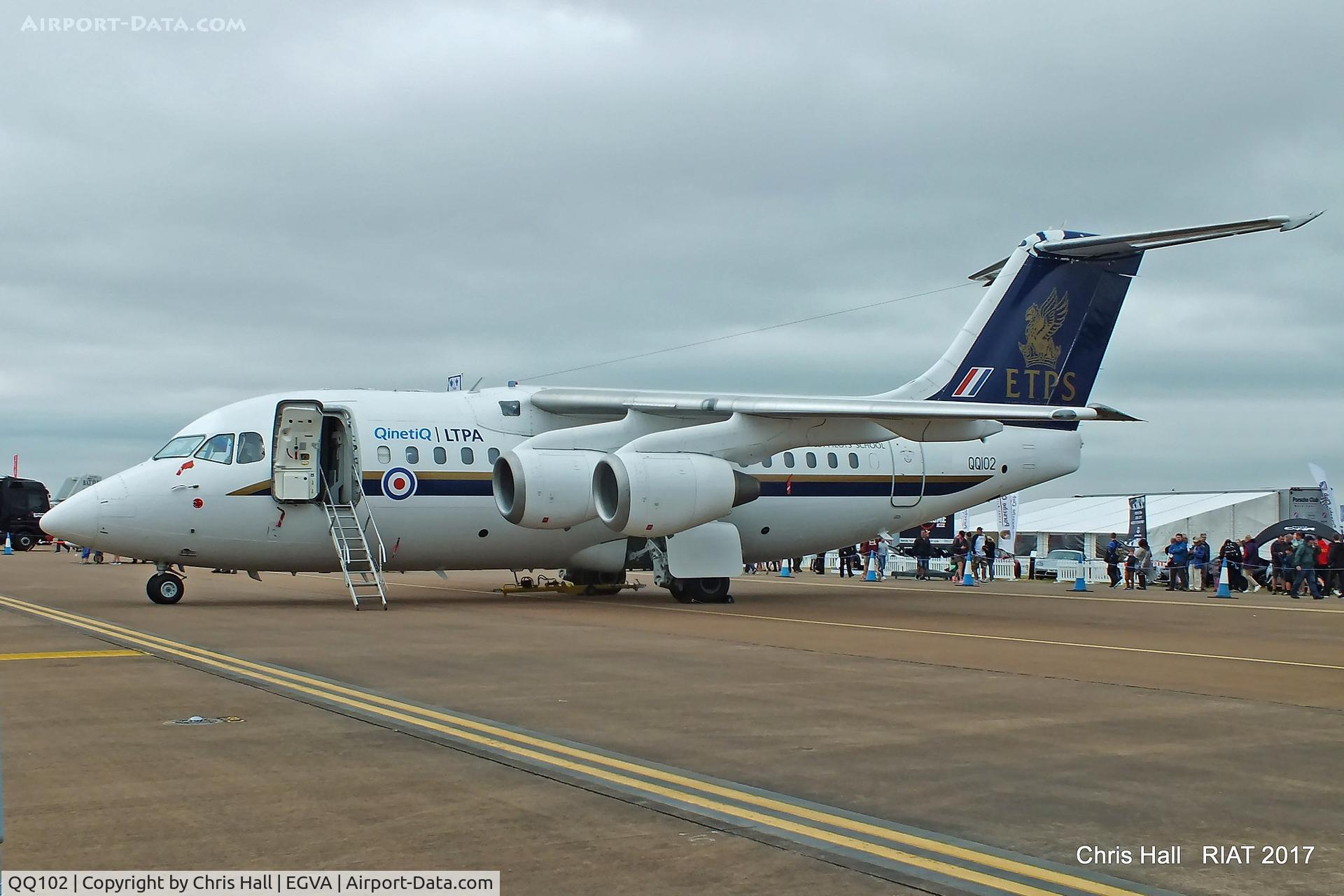 QQ102, 1994 British Aerospace Avro 146-RJ70 C/N E1254, RIAT 2017