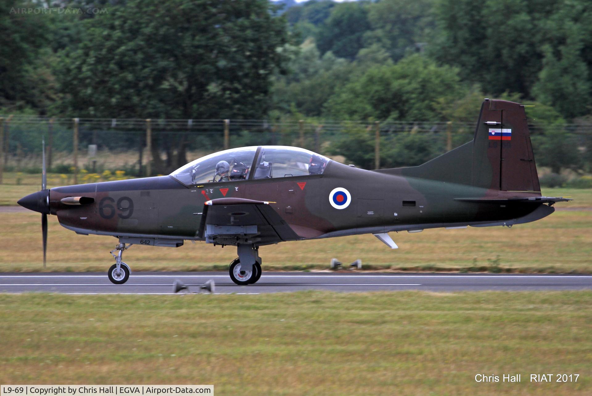 L9-69, Pilatus PC-9M Hudournik C/N 642, RIAT 2017