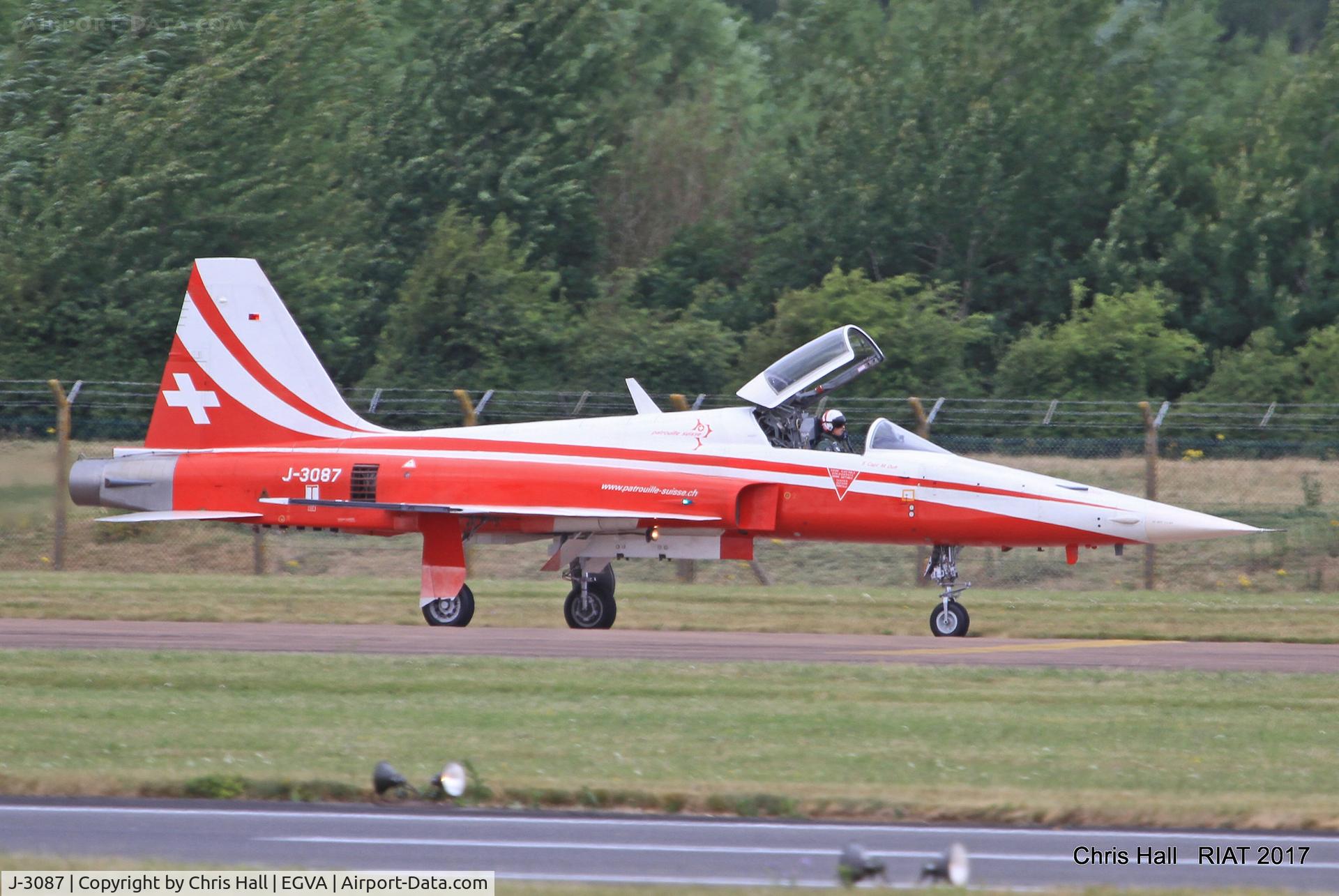 J-3087, Northrop F-5E Tiger II C/N L.1087, RIAT 2017