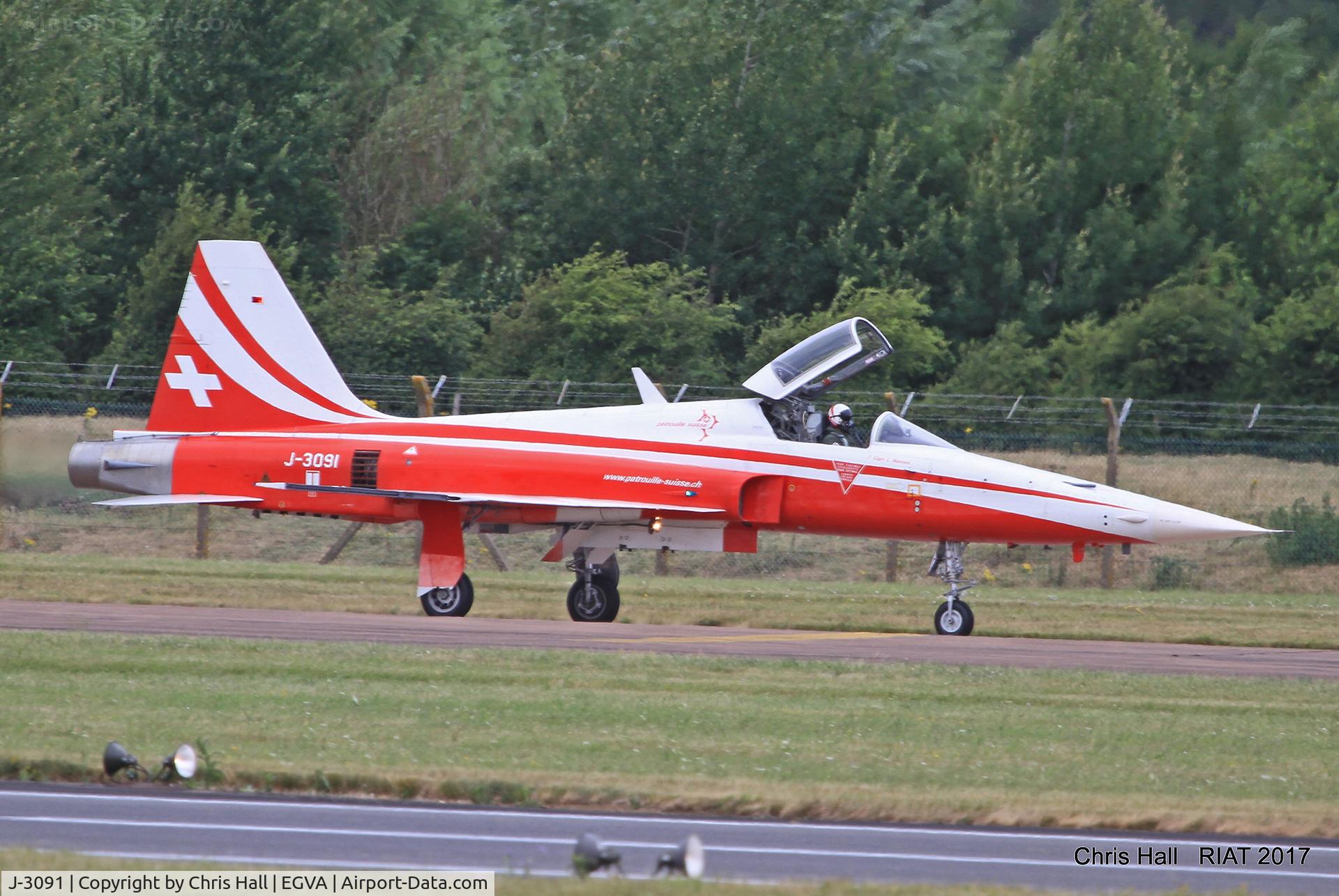 J-3091, Northrop F-5E Tiger II C/N L.1091, RIAT 2017
