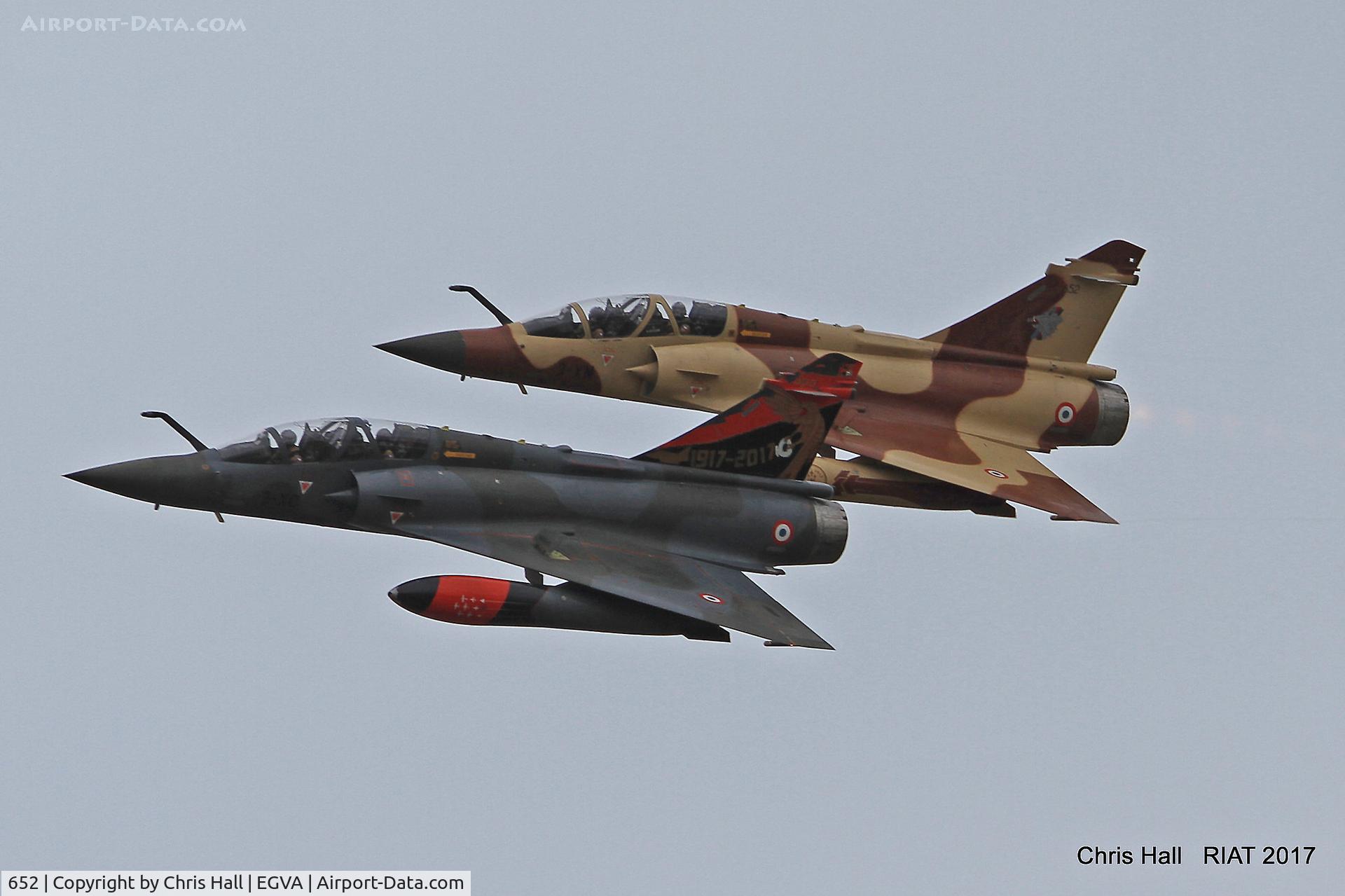 652, Dassault Mirage 2000D C/N 507, RIAT 2017