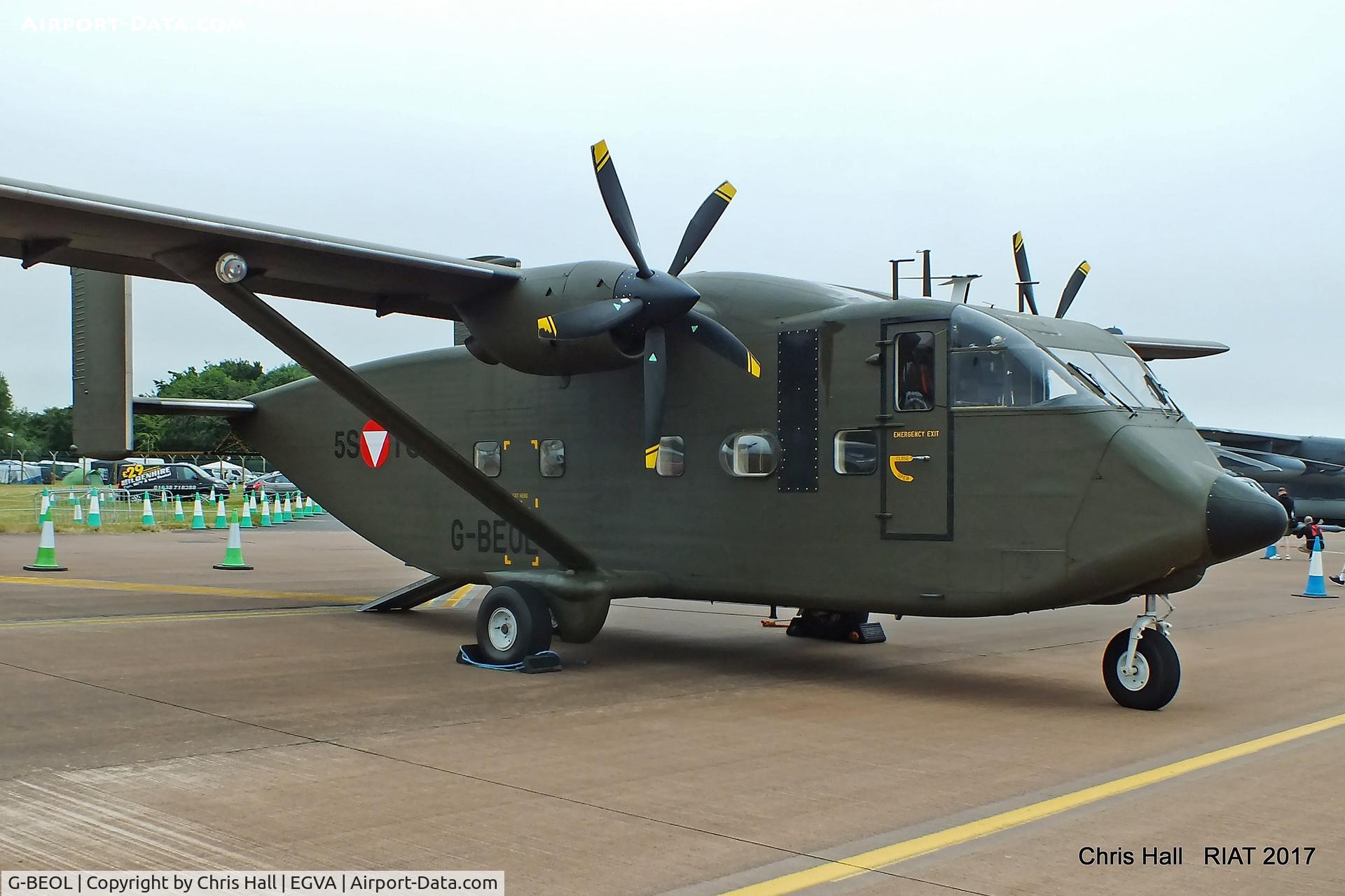 G-BEOL, 1977 Short SC-7 Skyvan 3-100 C/N SH.1954, RIAT 2017