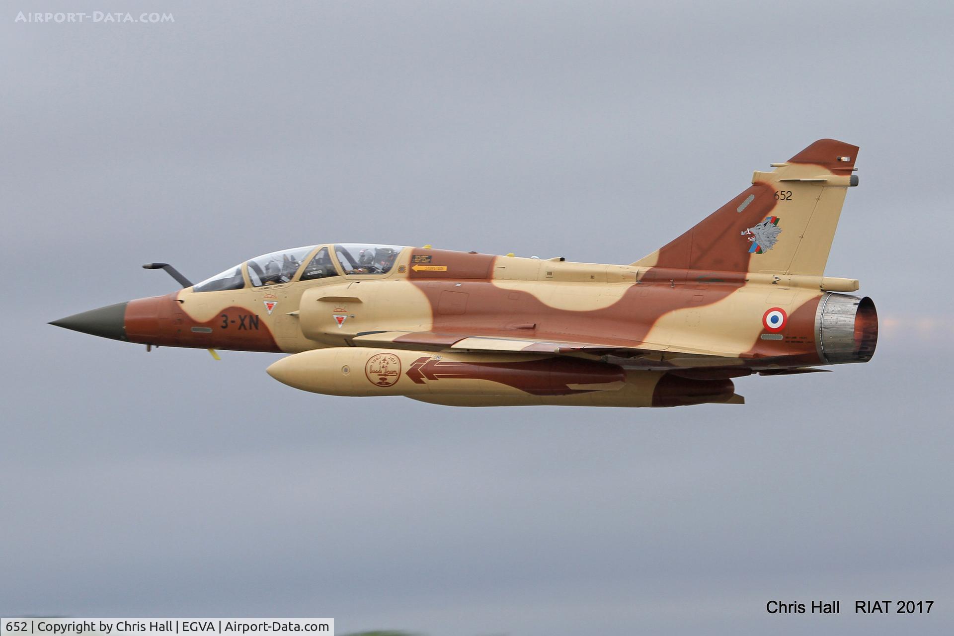 652, Dassault Mirage 2000D C/N 507, RIAT 2017