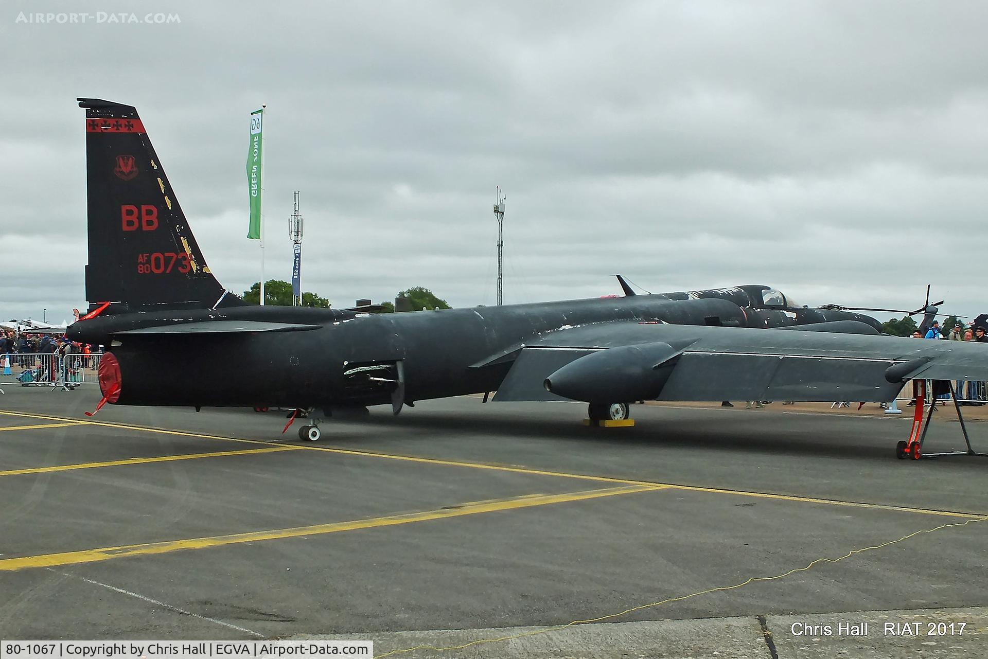 80-1067, Lockheed U-2S Dragon Lady C/N 067, RIAT 2017