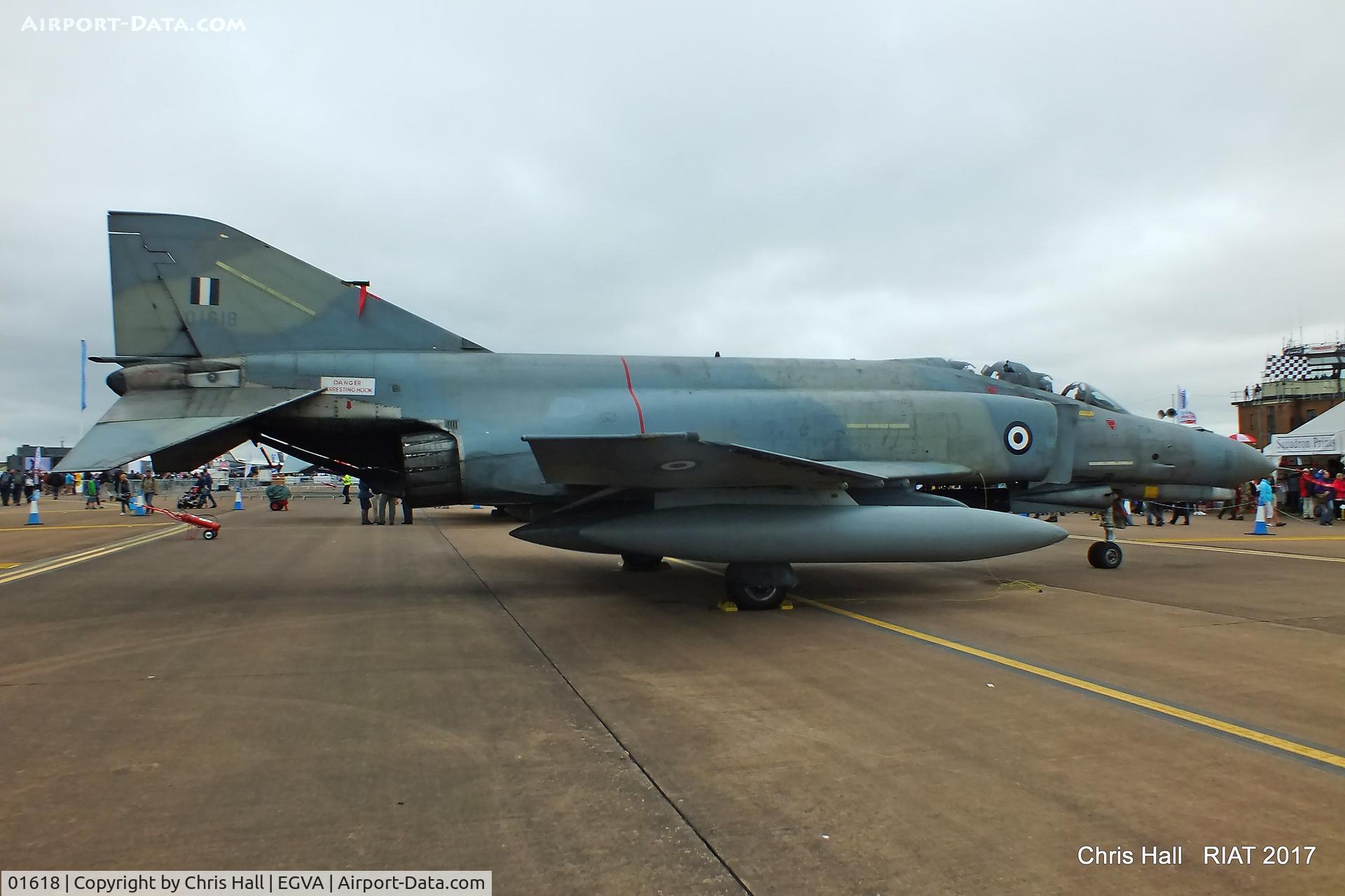 01618, 1974 McDonnell Douglas F-4E AUP Phantom II C/N 4827, RIAT 2017