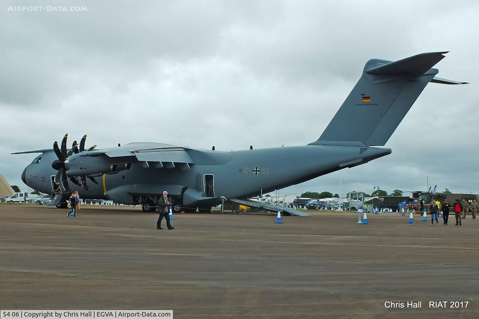 54 06, 2016 Airbus A400M-180 Atlas C/N 041, RIAT 2017
