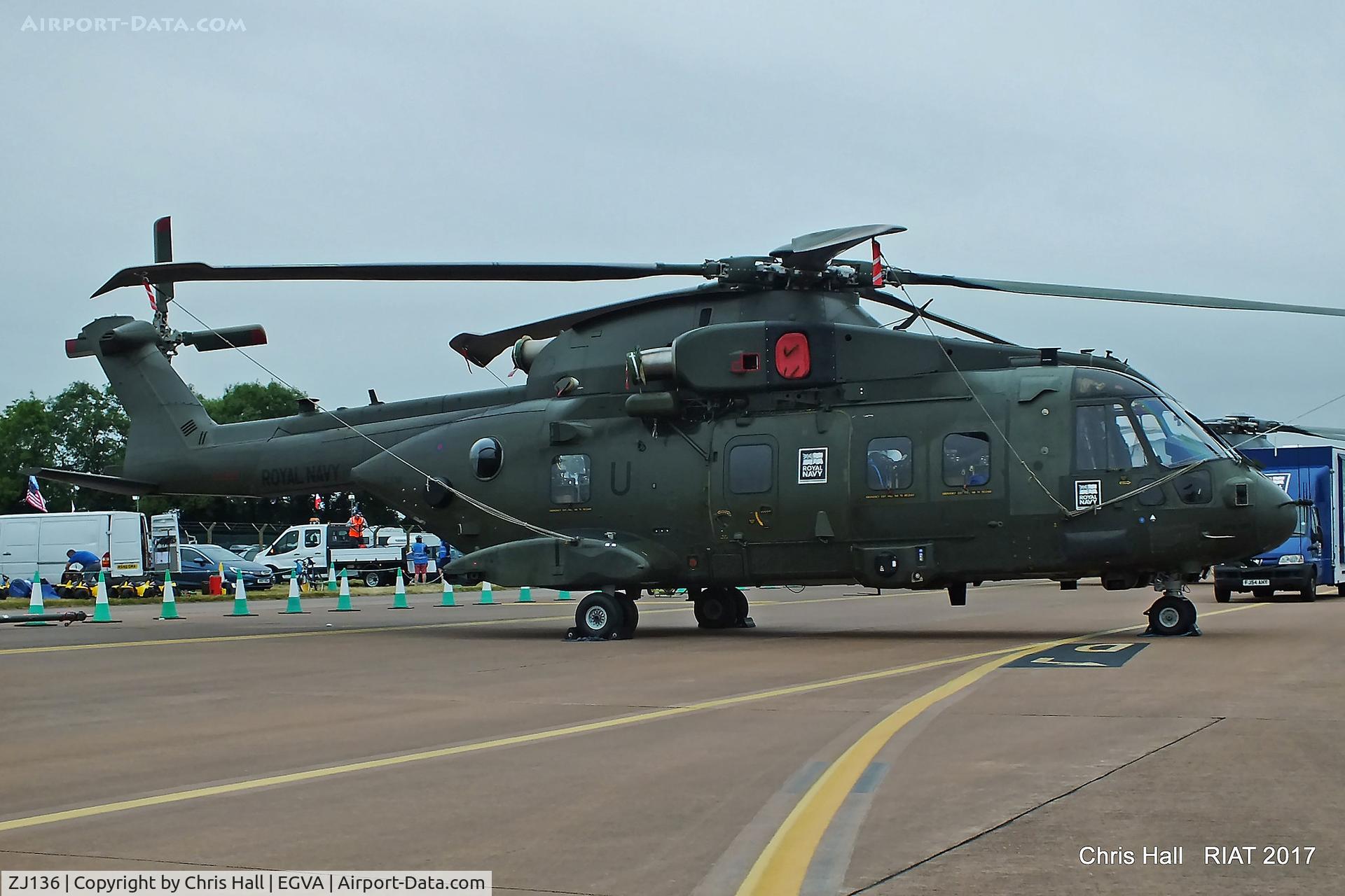ZJ136, Westland Merlin HC.3i C/N 50191/RAF20, RIAT 2017