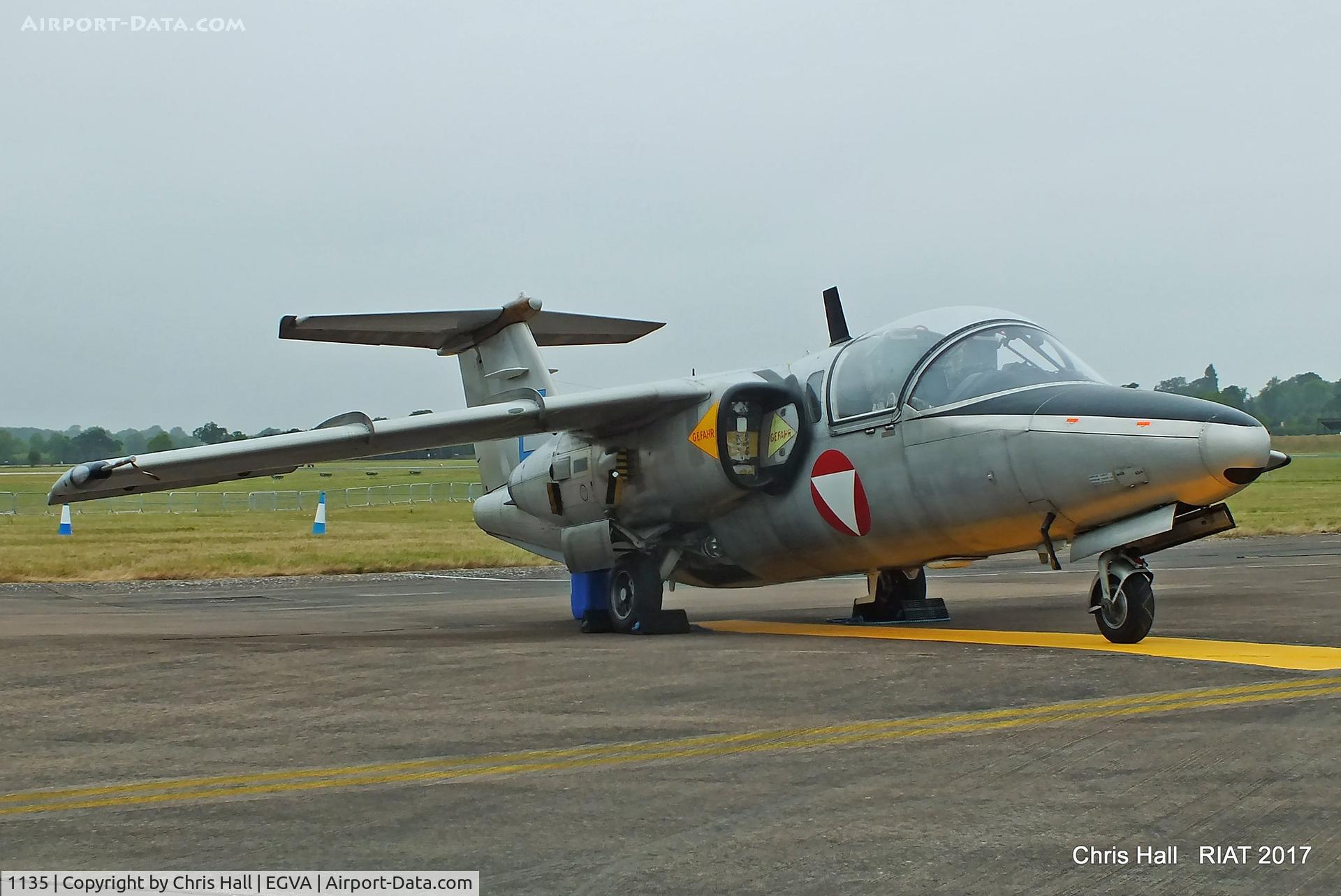 1135, Saab 105OE C/N 105435, RIAT 2017