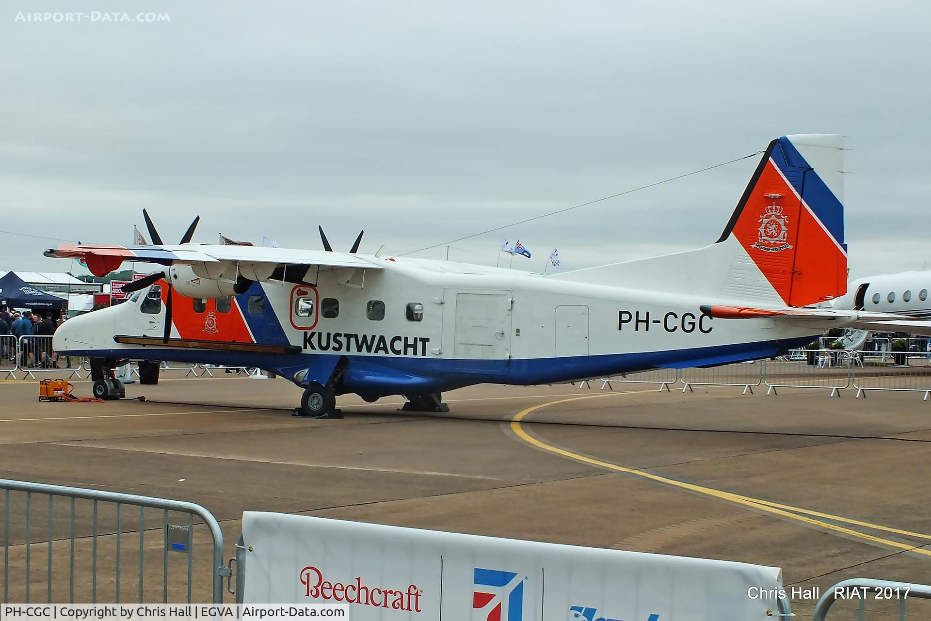 PH-CGC, 1990 Dornier 228-212 C/N 8183, RIAT 2017