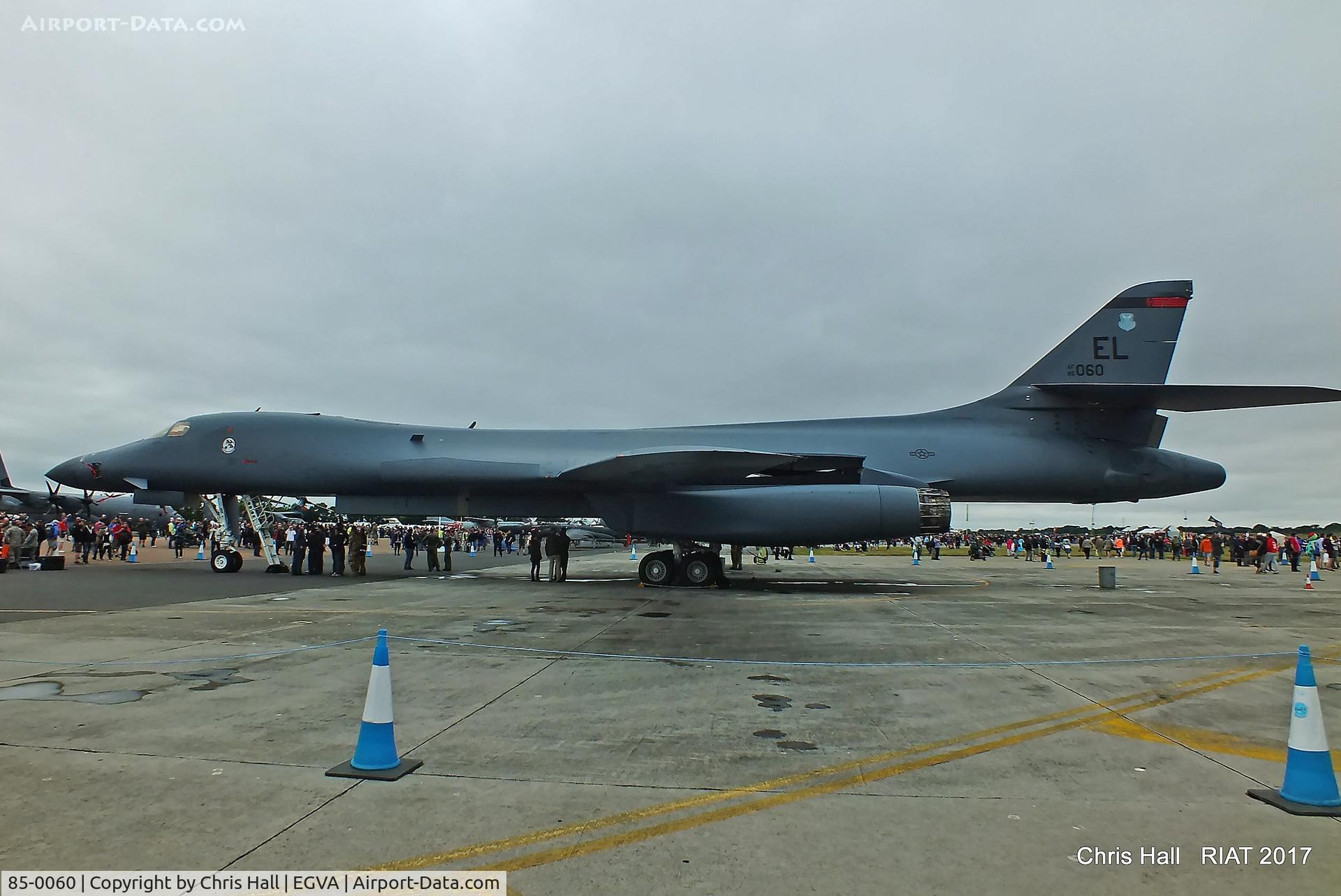 85-0060, 1985 Rockwell B-1B Lancer C/N 20, RIAT 2017
