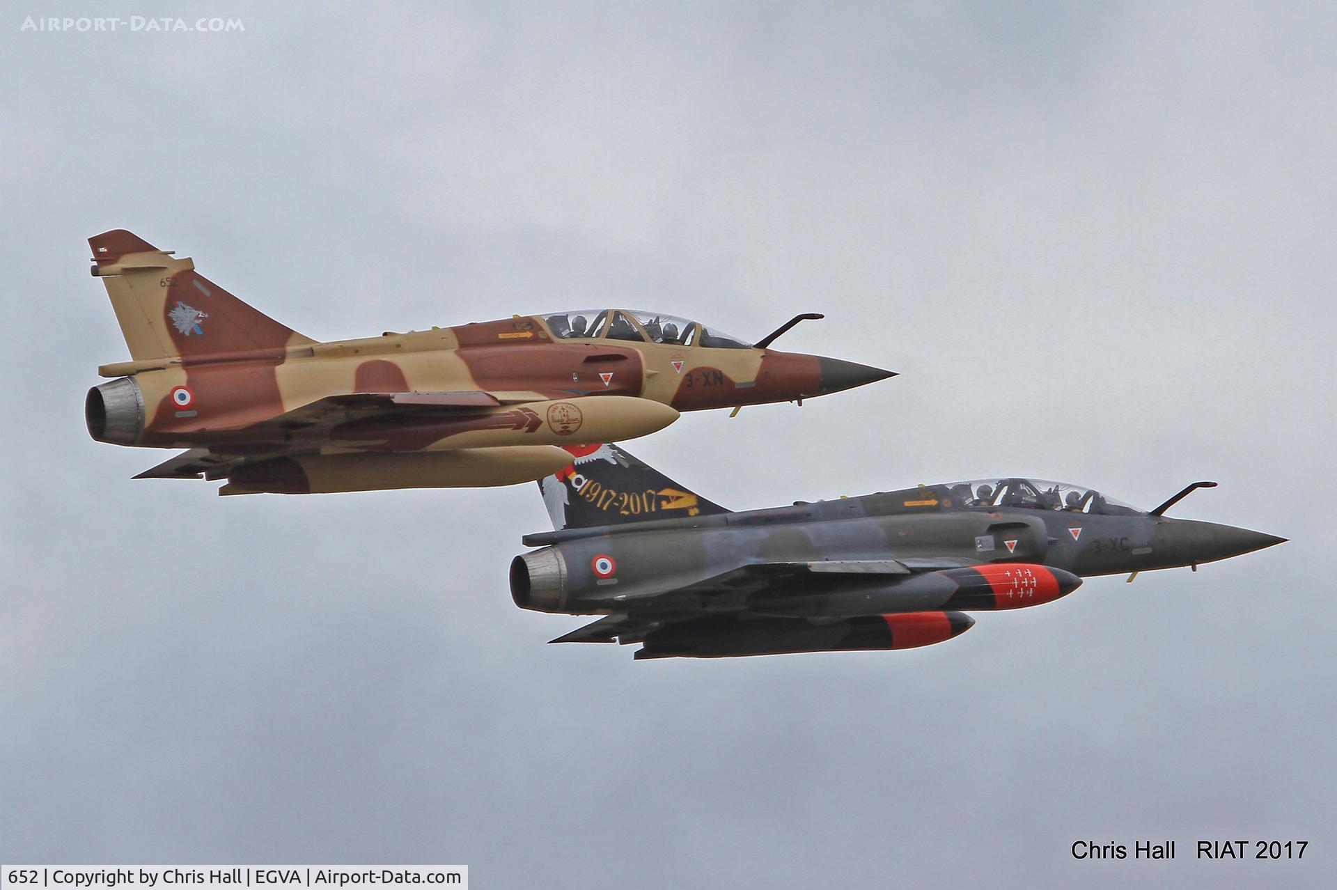 652, Dassault Mirage 2000D C/N 507, RIAT 2017