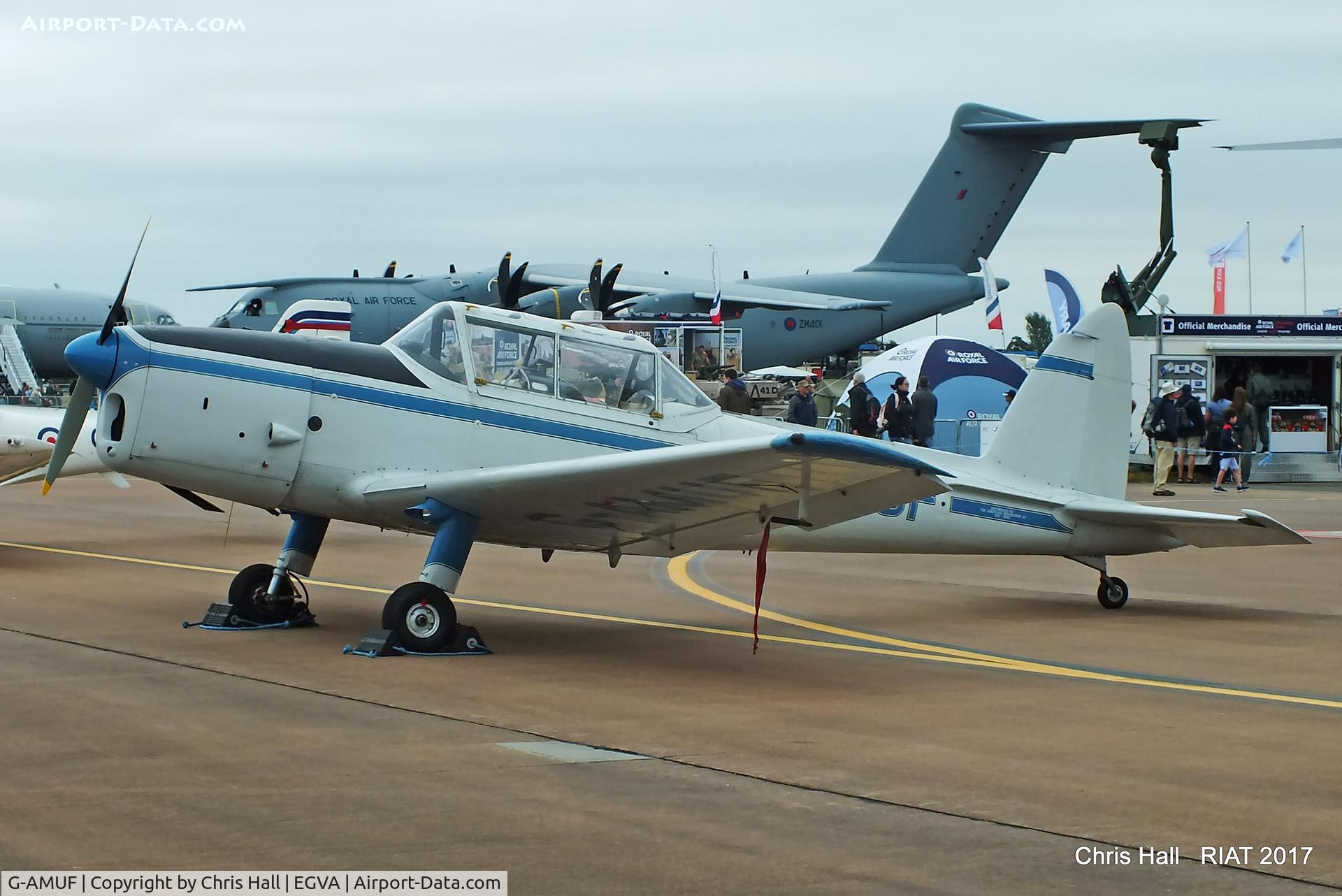 G-AMUF, 1952 De Havilland DHC-1 Chipmunk 21 C/N C1/0832, RIAT 2017