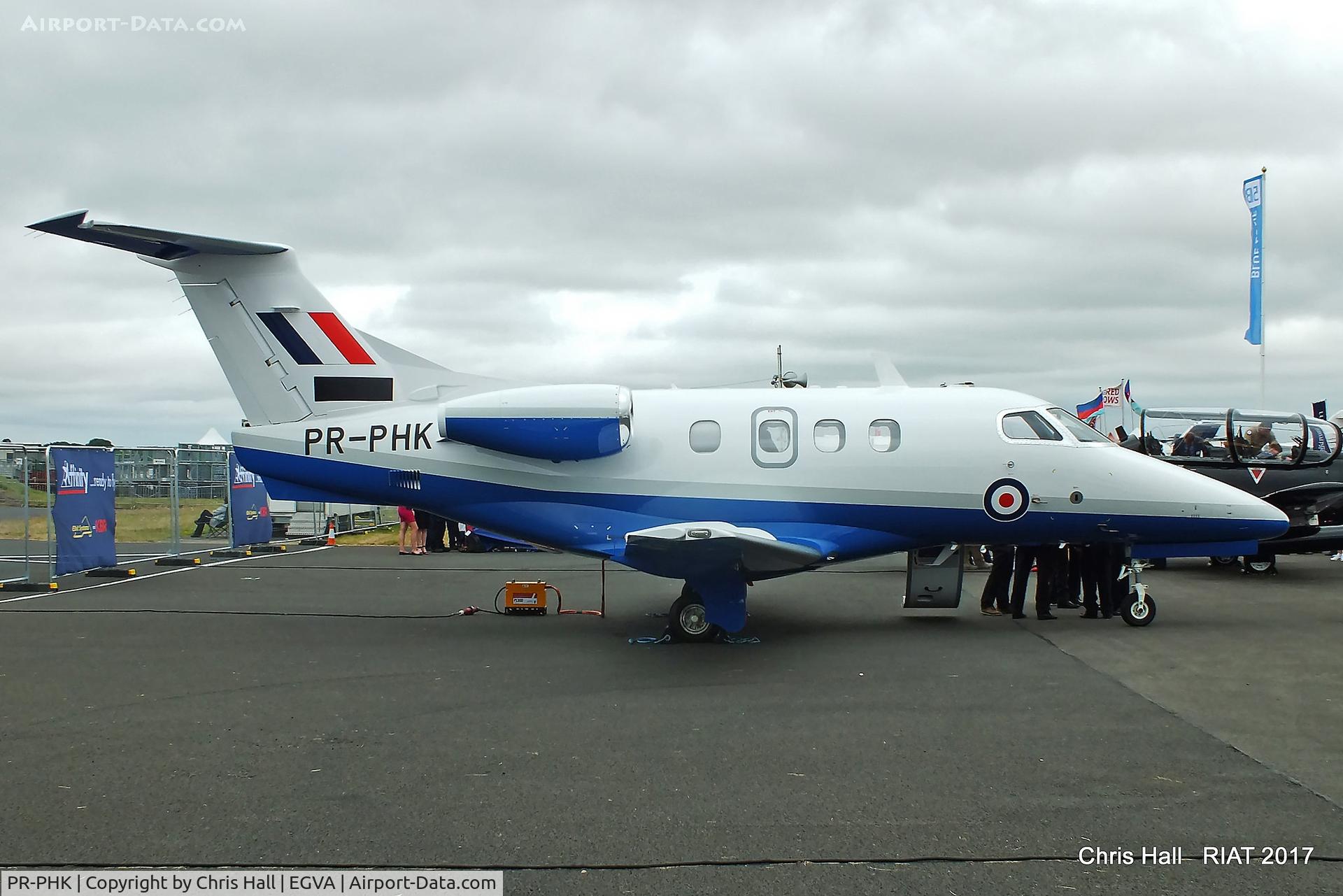 PR-PHK, 2016 Embraer EMB-500 Phenom (100) T.1 C/N 50000375, RIAT 2017