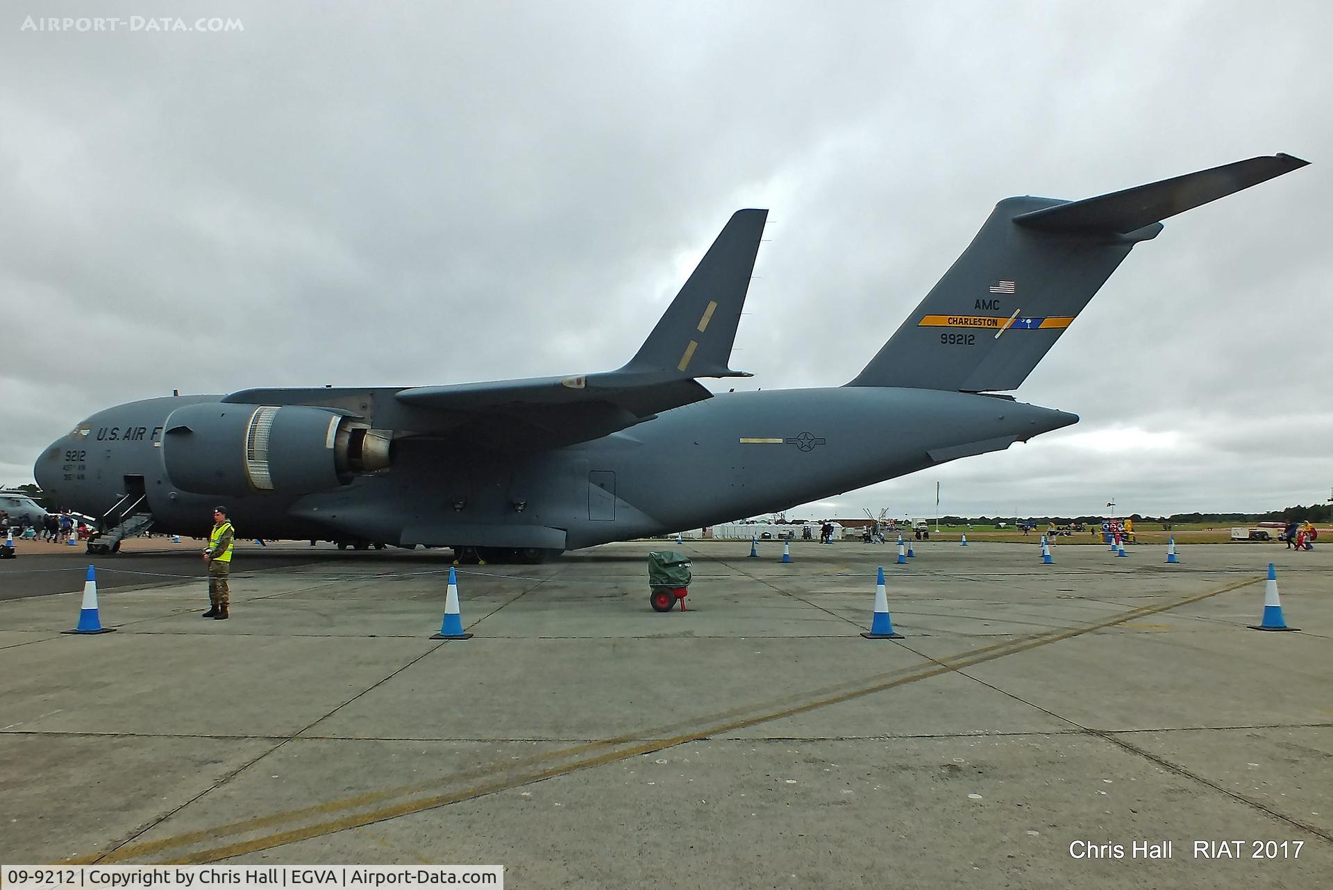 09-9212, 2011 Boeing C-17A Globemaster III C/N P-212, RIAT 2017