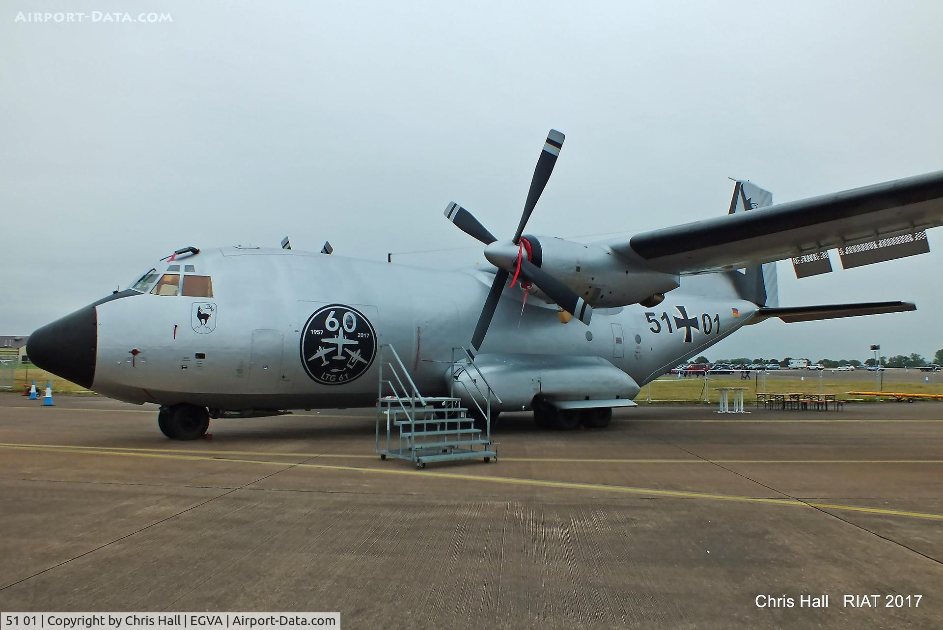 51 01, Transall C-160D C/N D138, RIAT 2017