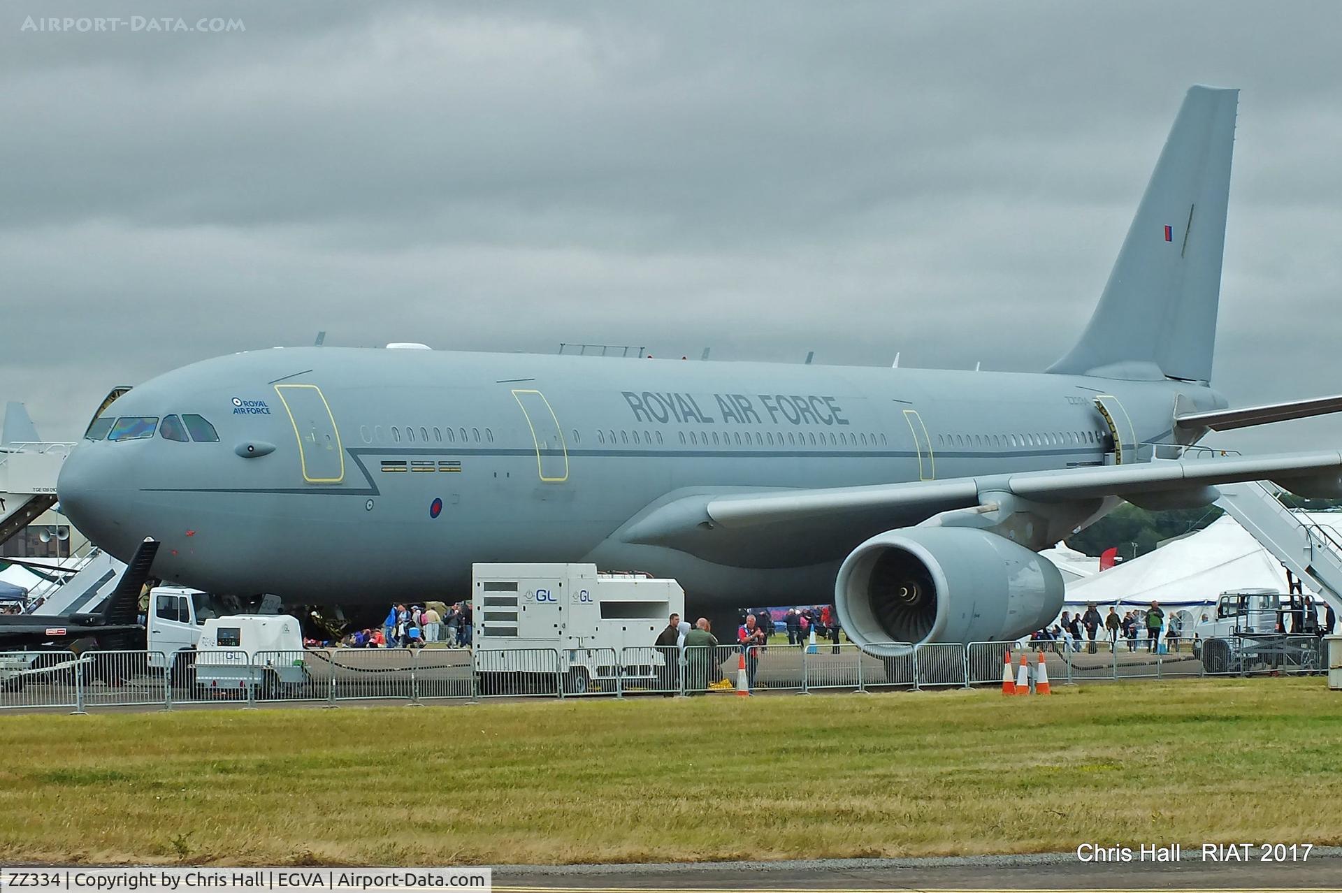 ZZ334, 2009 Airbus KC3 Voyager (A330-243MRTT) C/N 1033, RIAT 2017