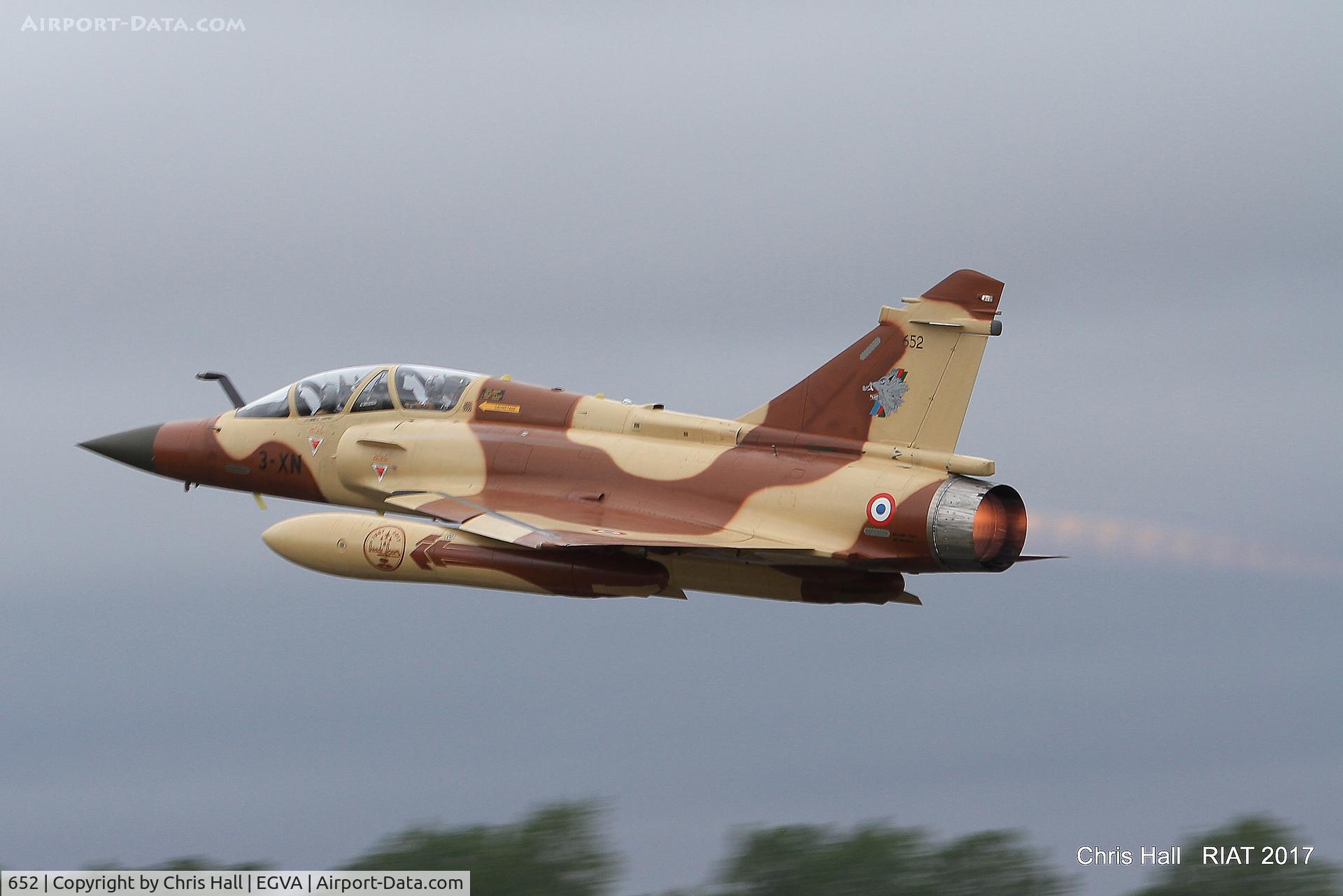 652, Dassault Mirage 2000D C/N 507, RIAT 2017
