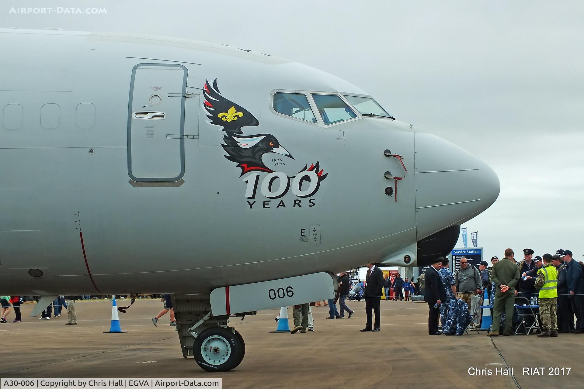 A30-006, 2006 Boeing E-7A Wedgetail (737-7ES) C/N 33987, RIAT 2017