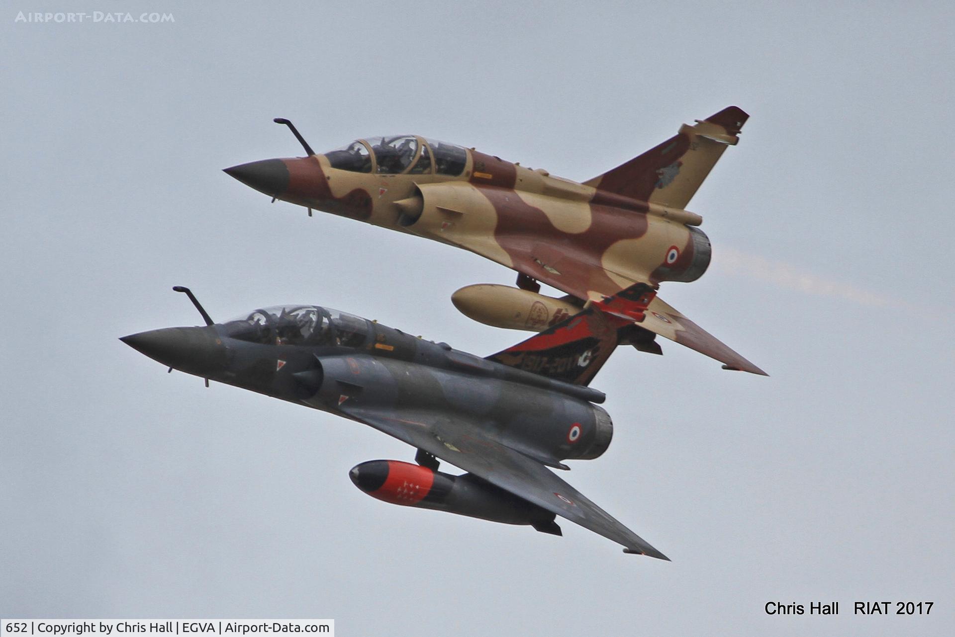 652, Dassault Mirage 2000D C/N 507, RIAT 2017