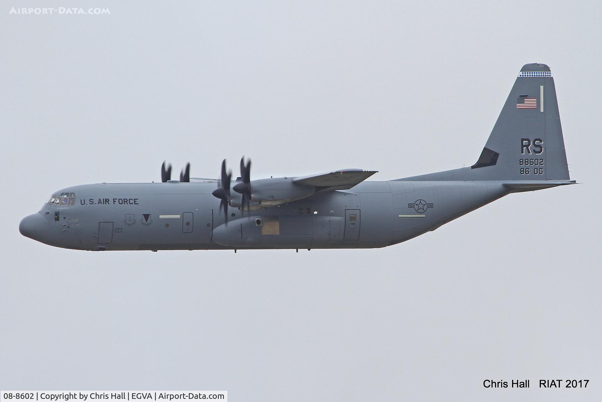 08-8602, 2008 Lockheed Martin C-130J-30 Super Hercules C/N 382-5611, RIAT 2017