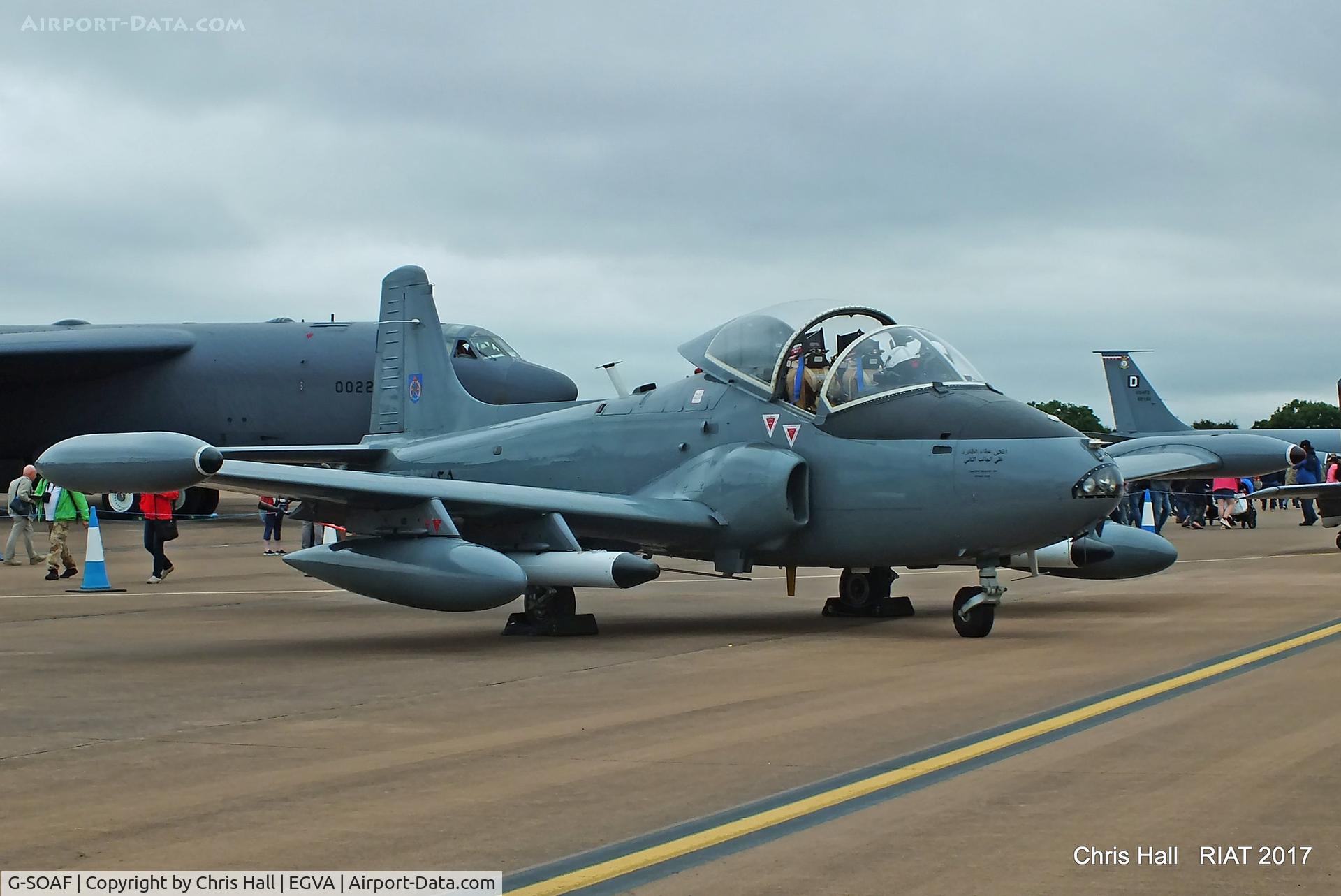 G-SOAF, 1986 BAC 167 Strikemaster Mk.82A C/N 425, RIAT 2017