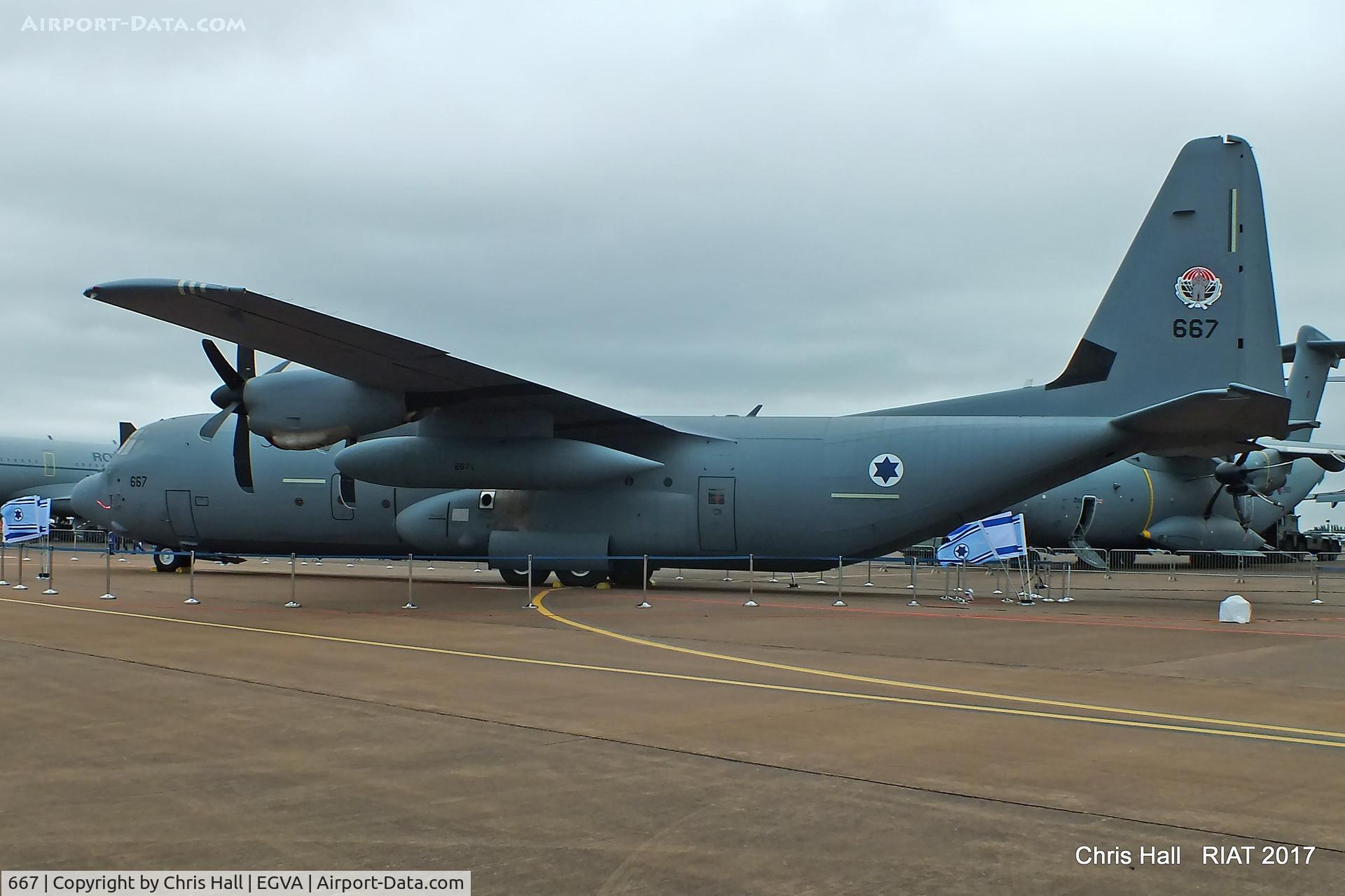 667, Lockheed C-130J-30 Super Hercules C/N 382-5794, RIAT 2017