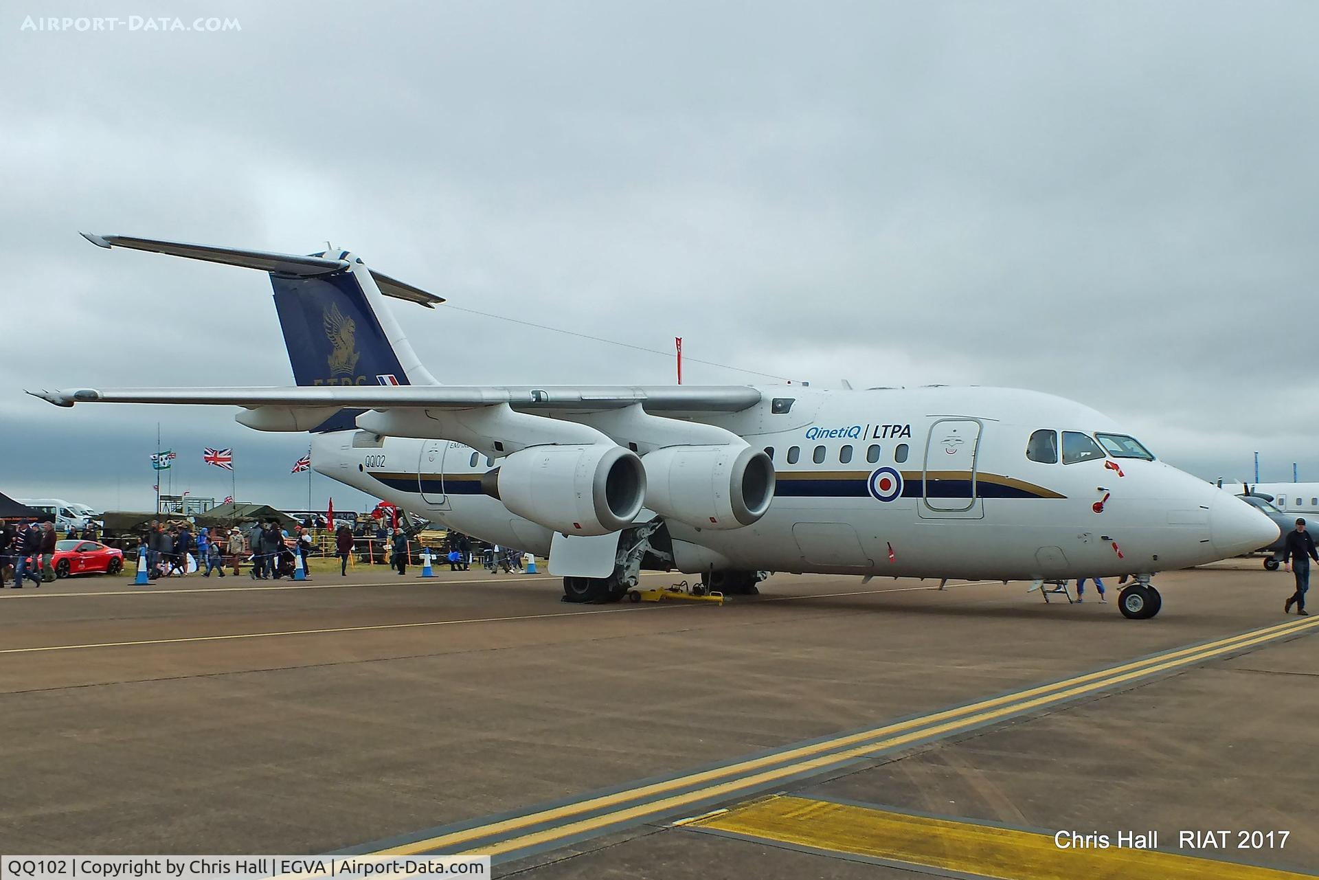 QQ102, 1994 British Aerospace Avro 146-RJ70 C/N E1254, RIAT 2017