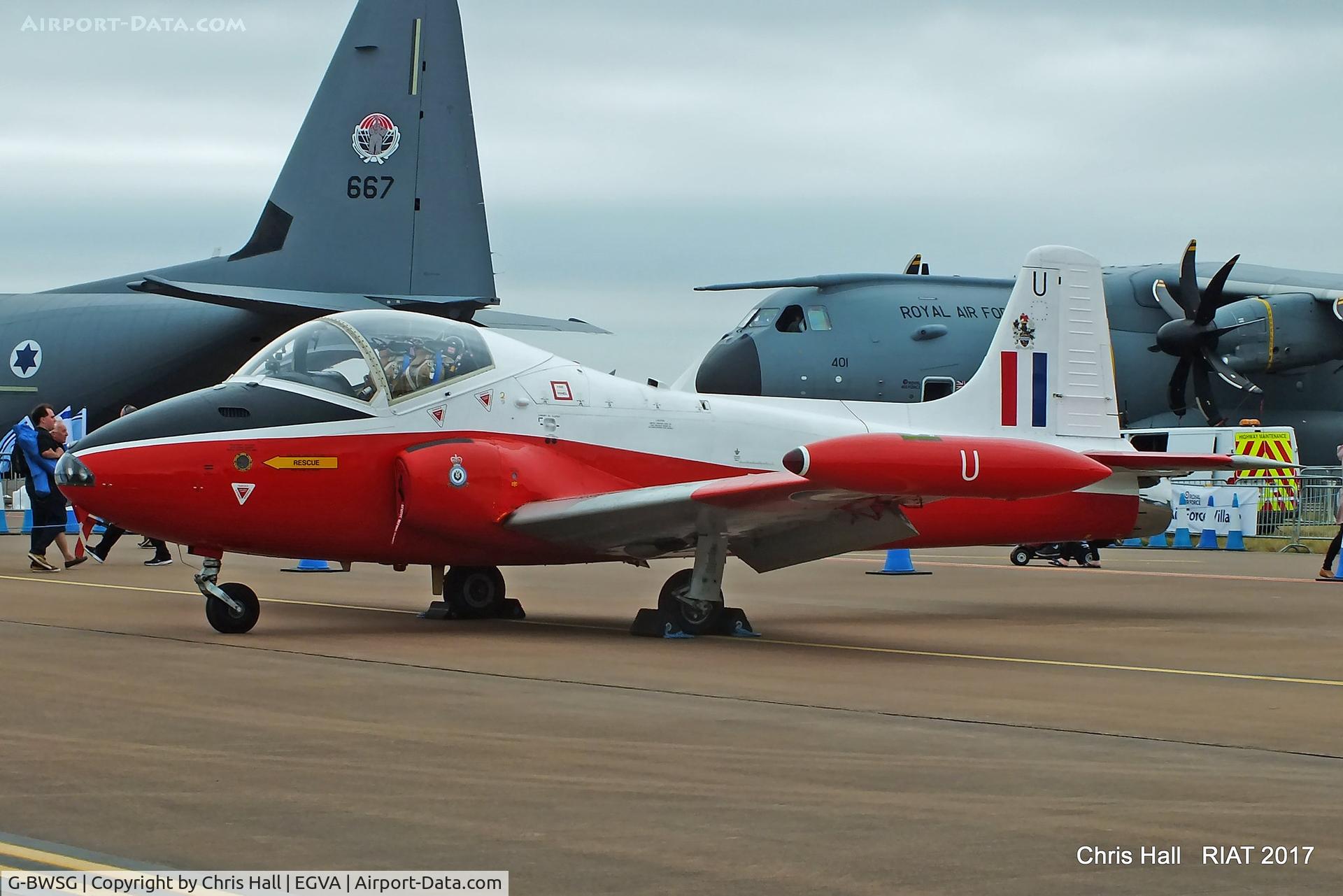 G-BWSG, 1970 BAC 84 Jet Provost T.5 C/N EEP/JP/988, RIAT 2017