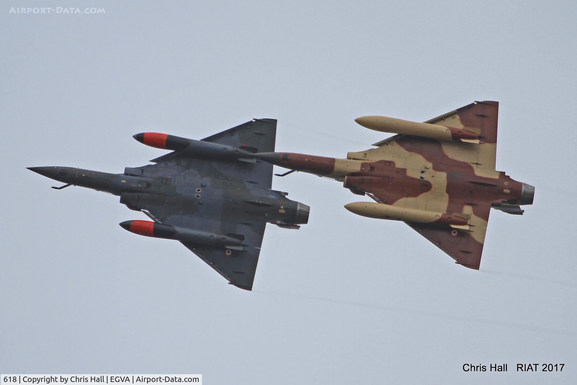 618, Dassault Mirage 2000D C/N 417, RIAT 2017